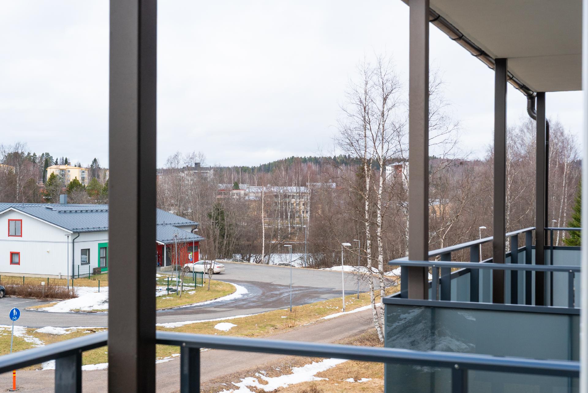 näkymä parvekkeelta