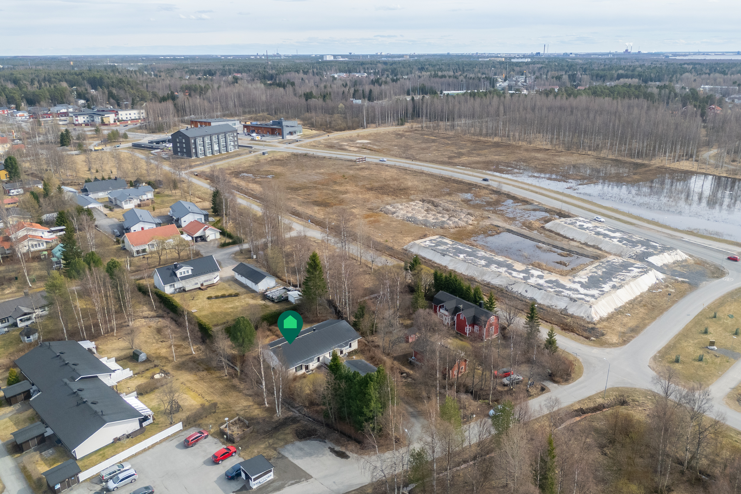 Leppiojankuja 4, Herukka, Oulu