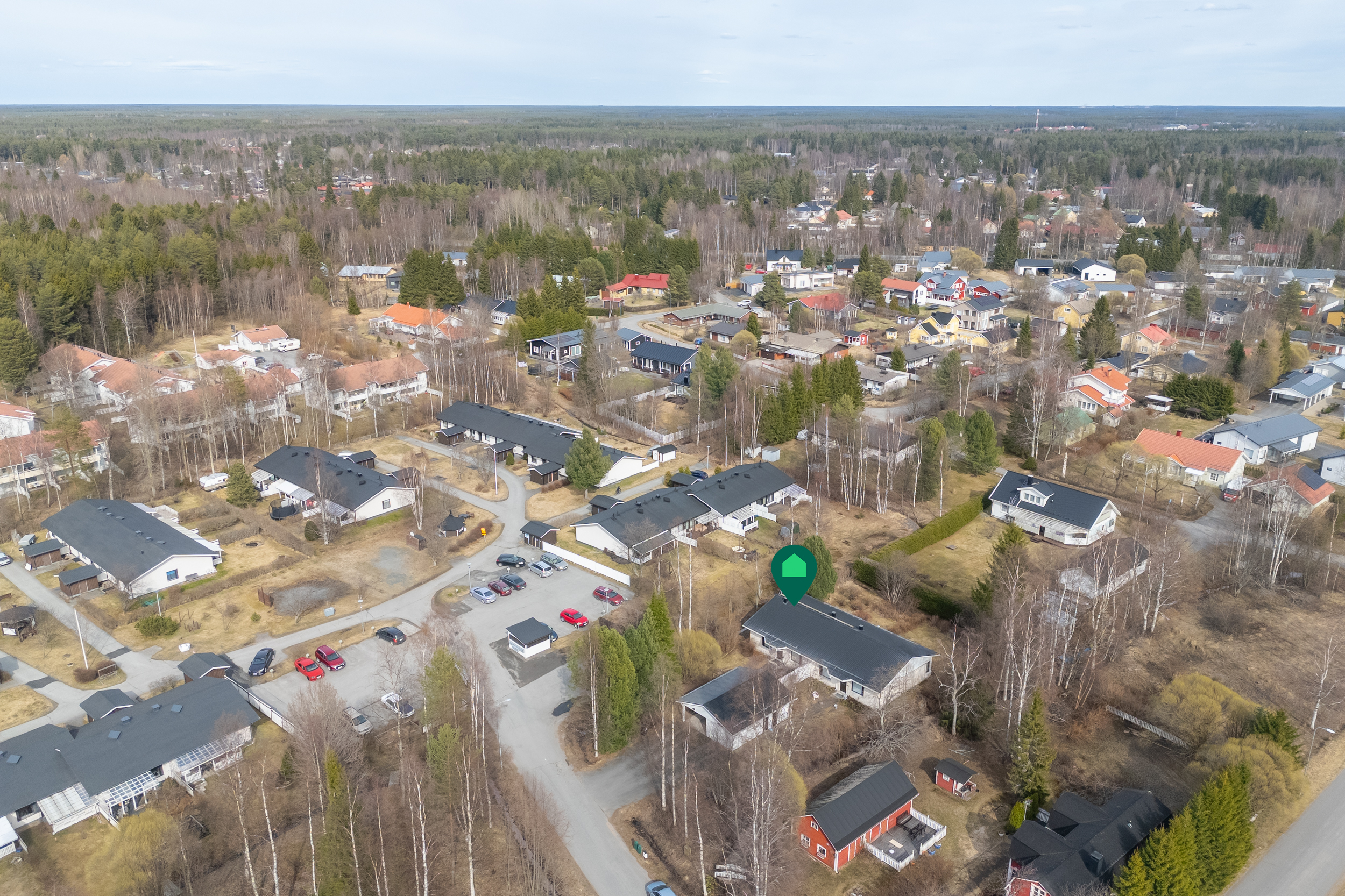 Leppiojankuja 4, Herukka, Oulu