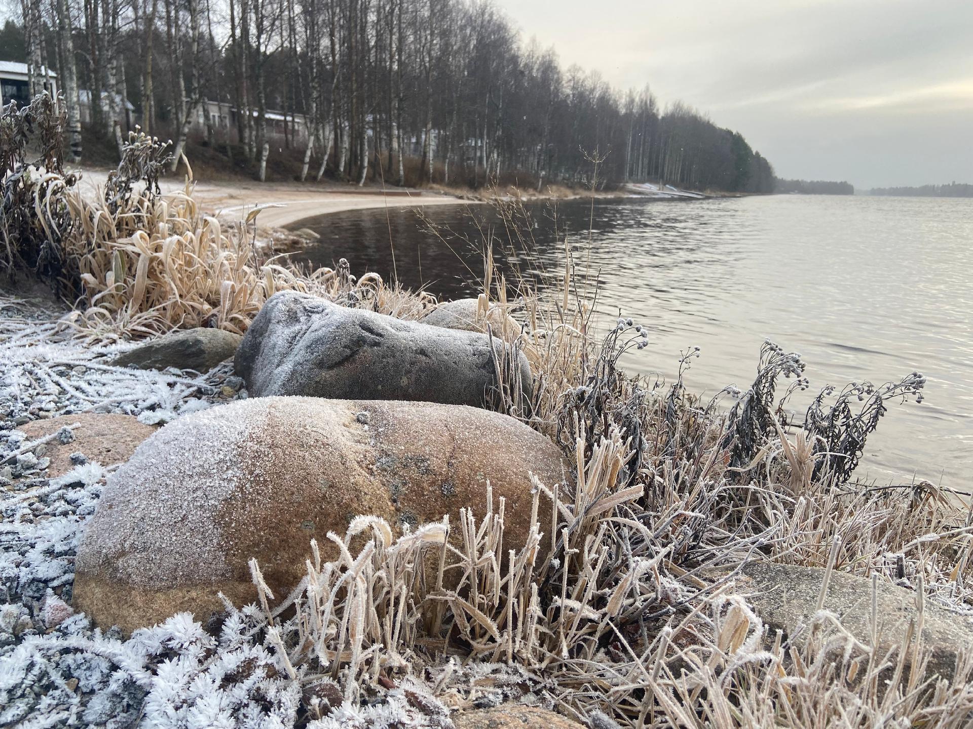 Asiakkaan ottamia kuvia rannasta