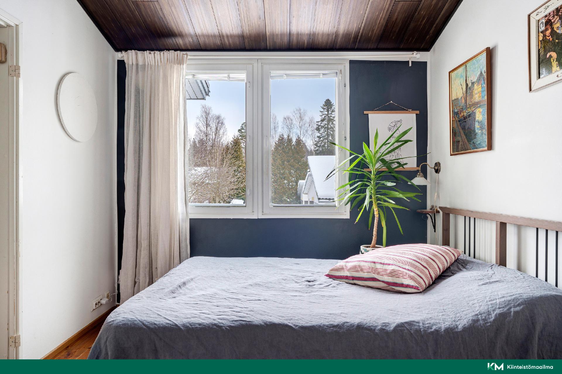 Yläkerran makuuhuone