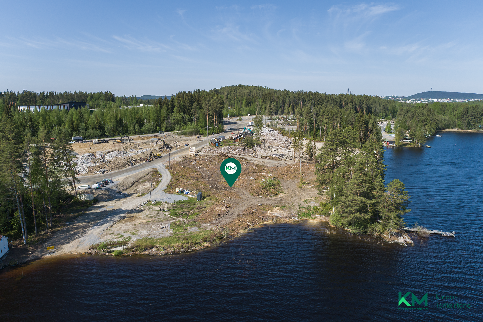 ranta on tasainen - helppo liikkua ja nauttia veden äärellä asumisesta