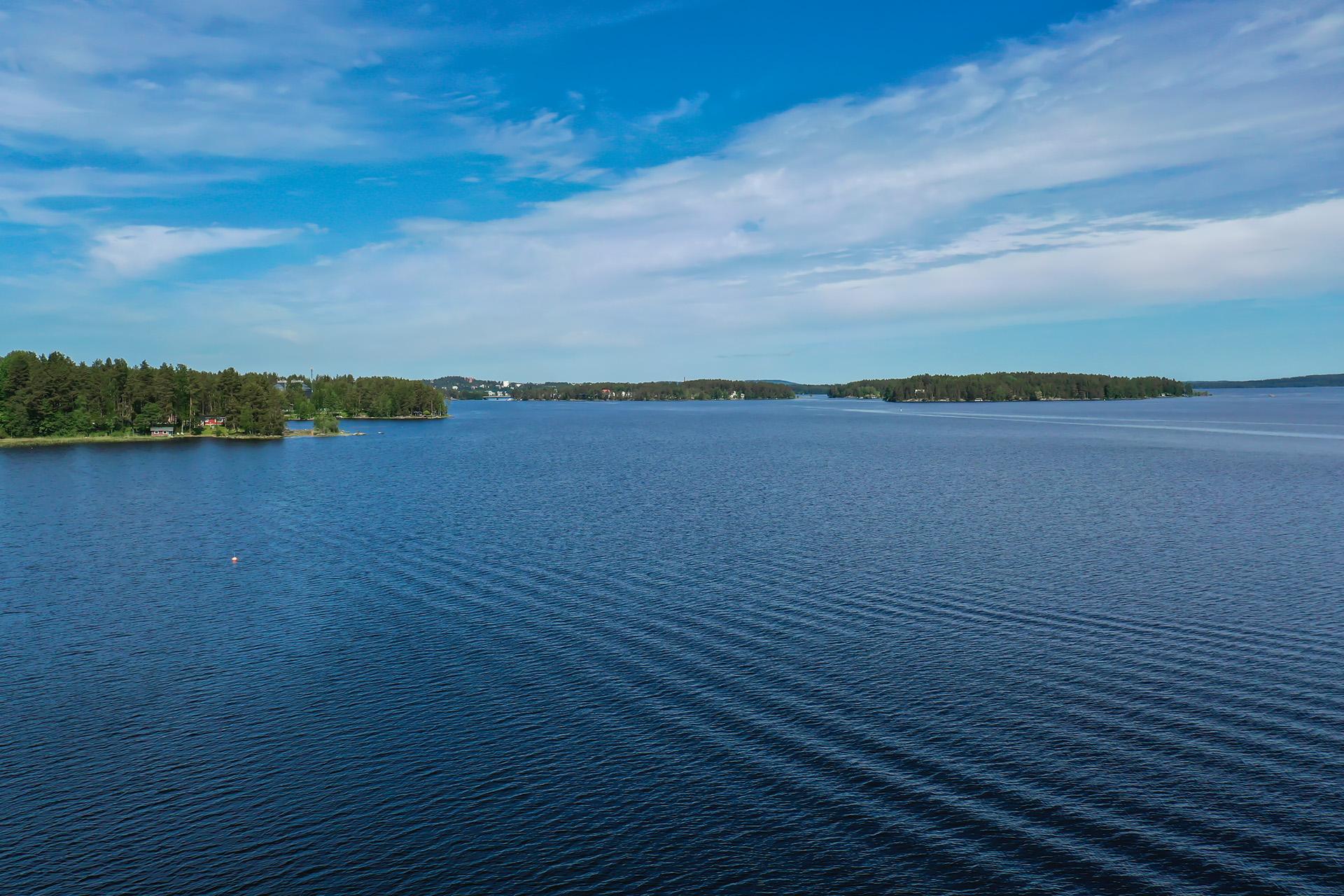 Veneilemään pääsee omalta rannalta