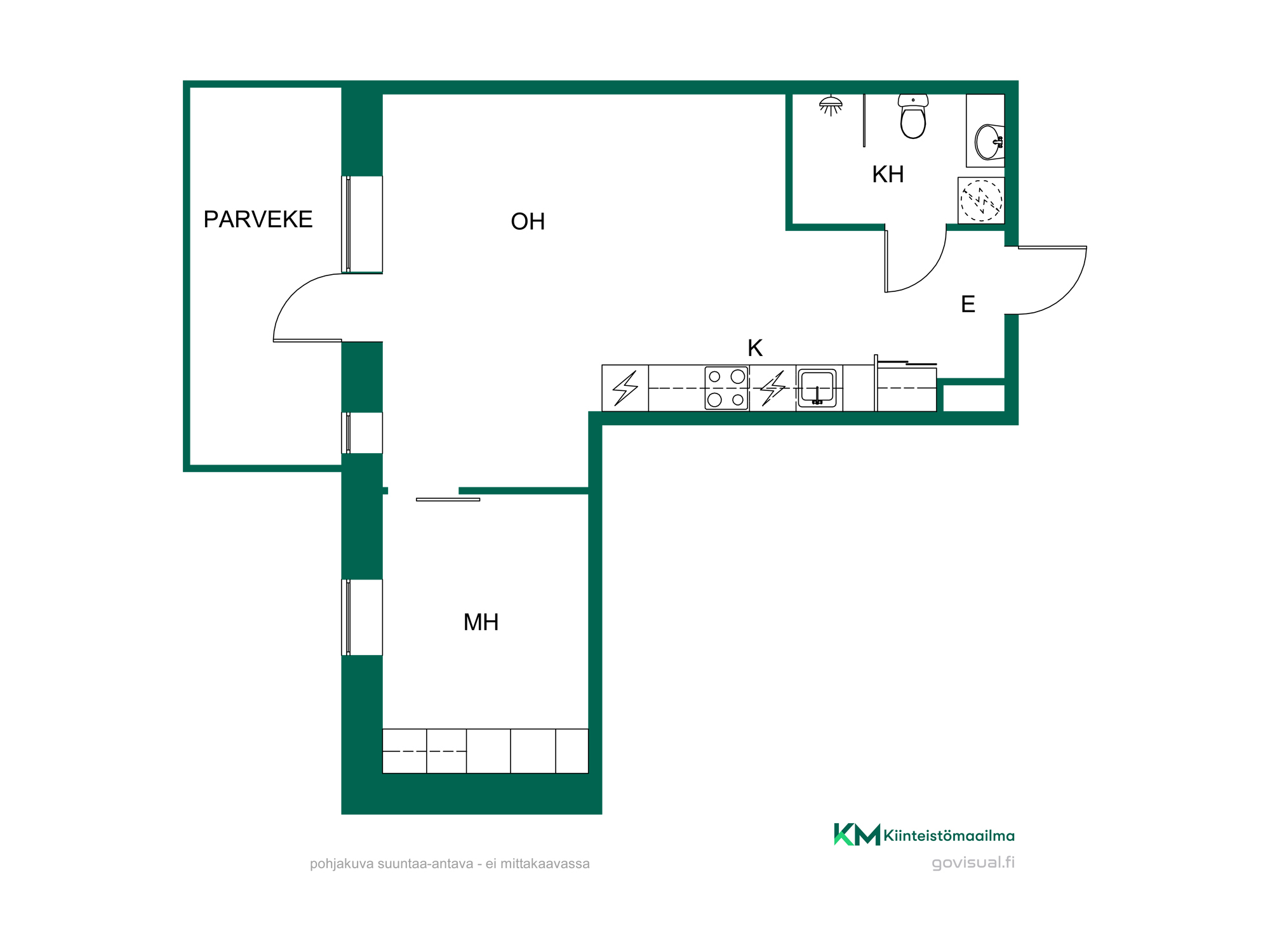 Rautatienkatu 19, Keskusta, Oulu