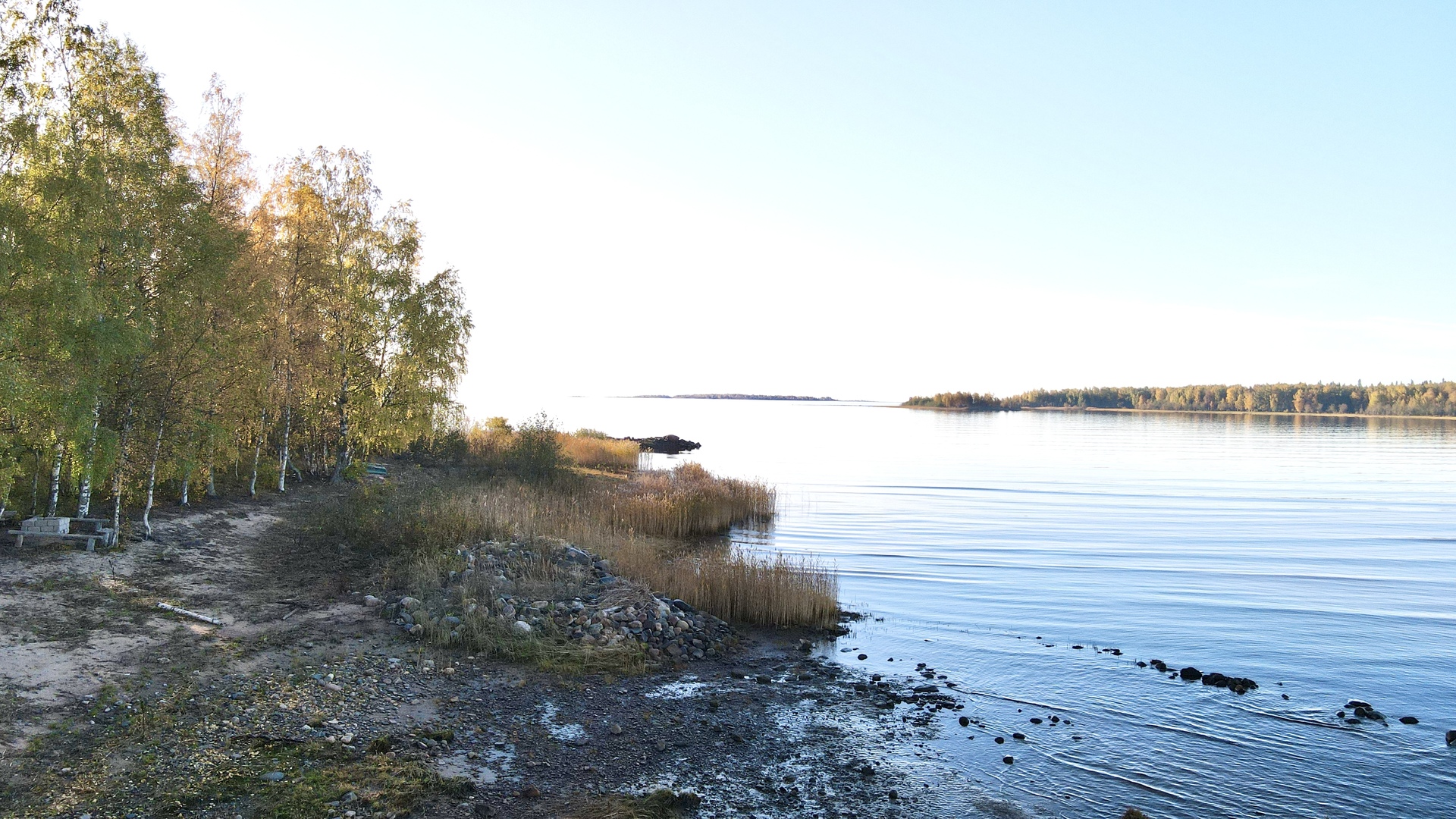 Laavuranta syksyllä