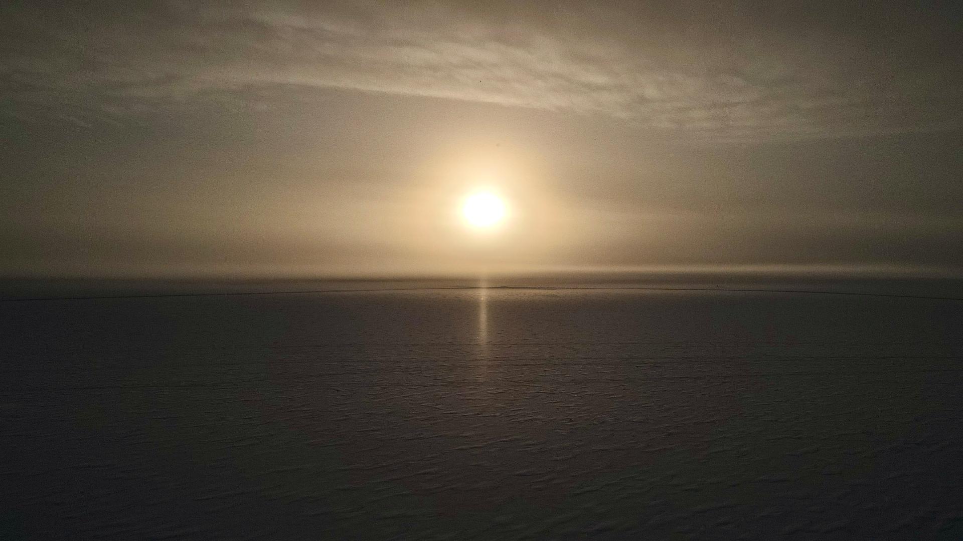 Talven selkä on taittunut