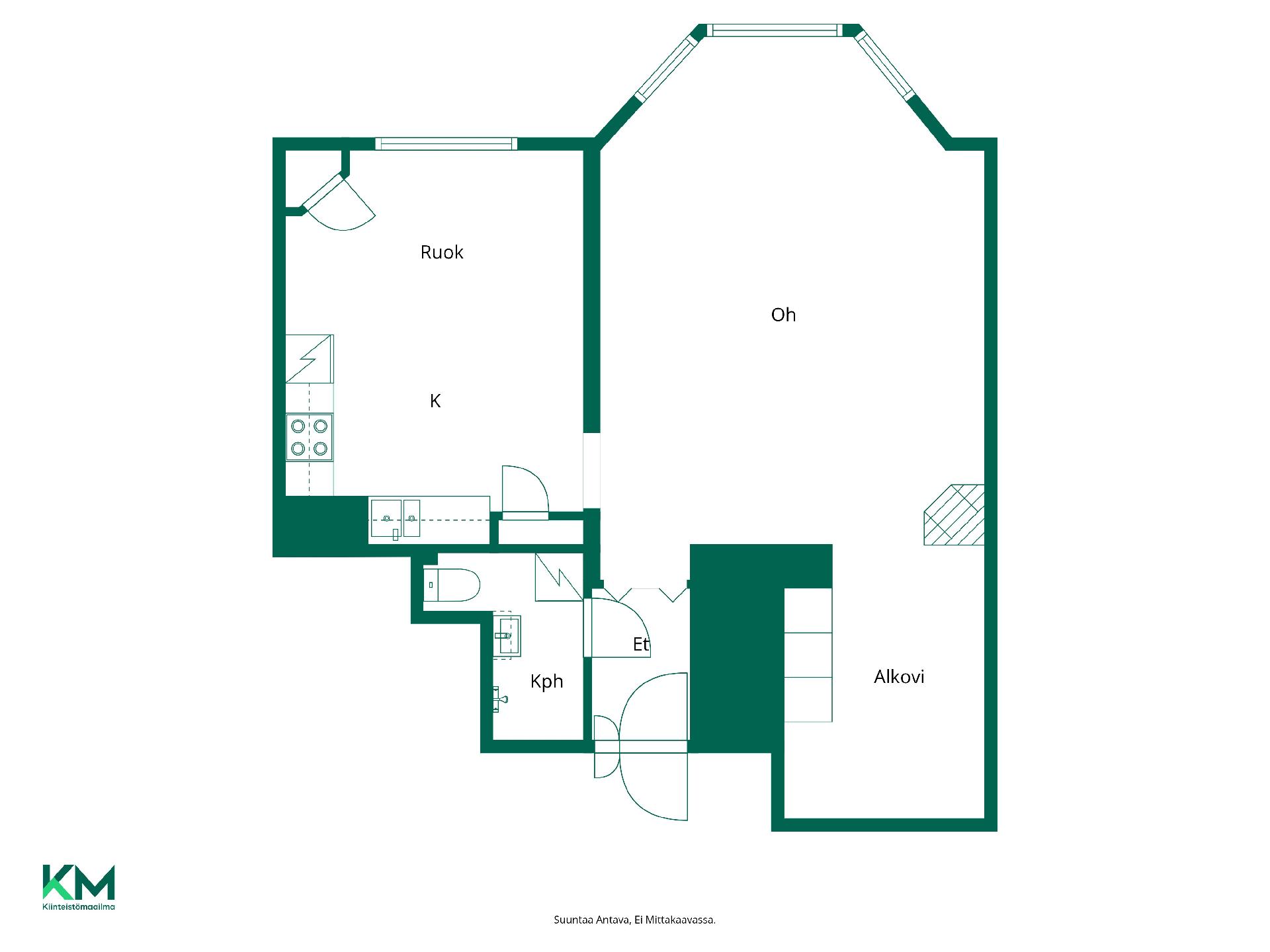 Kulmakatu 2, Kruununhaka, Helsinki