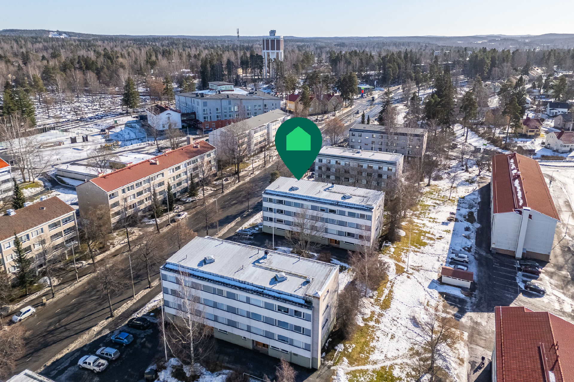 Sääksmäentie 12, Keskusta, Valkeakoski