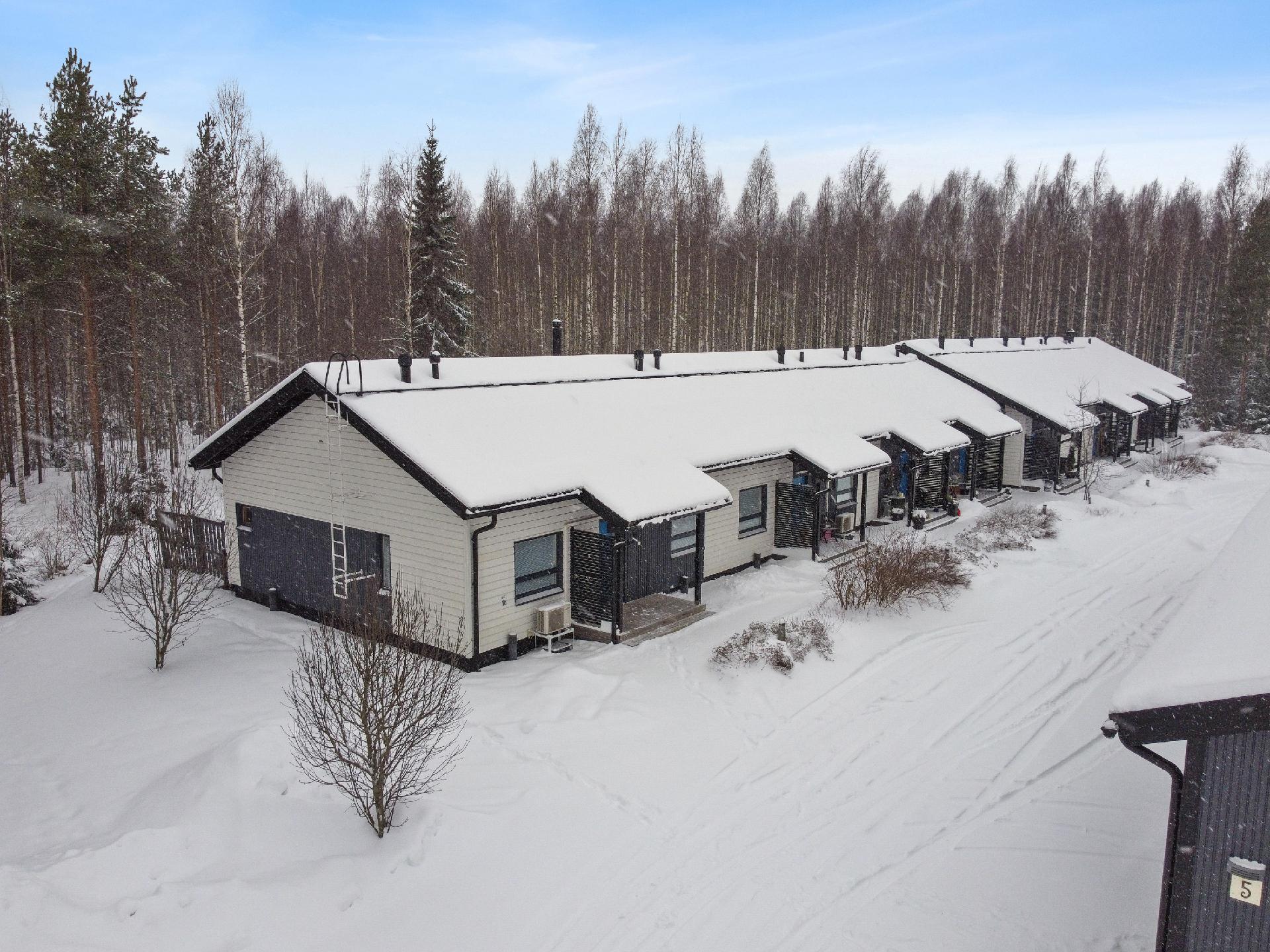 Huoneisto on päätyasunto