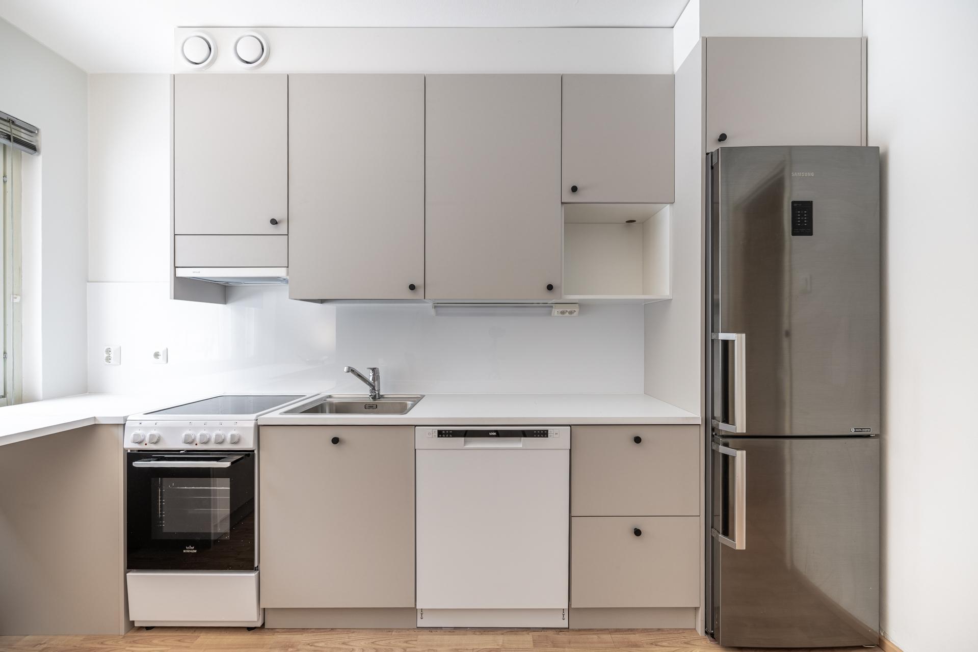 keittiö, remontoitu 2026