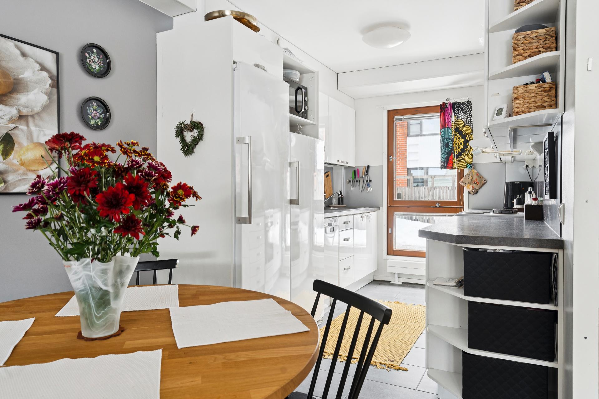 Keittiö ja ruokailutila