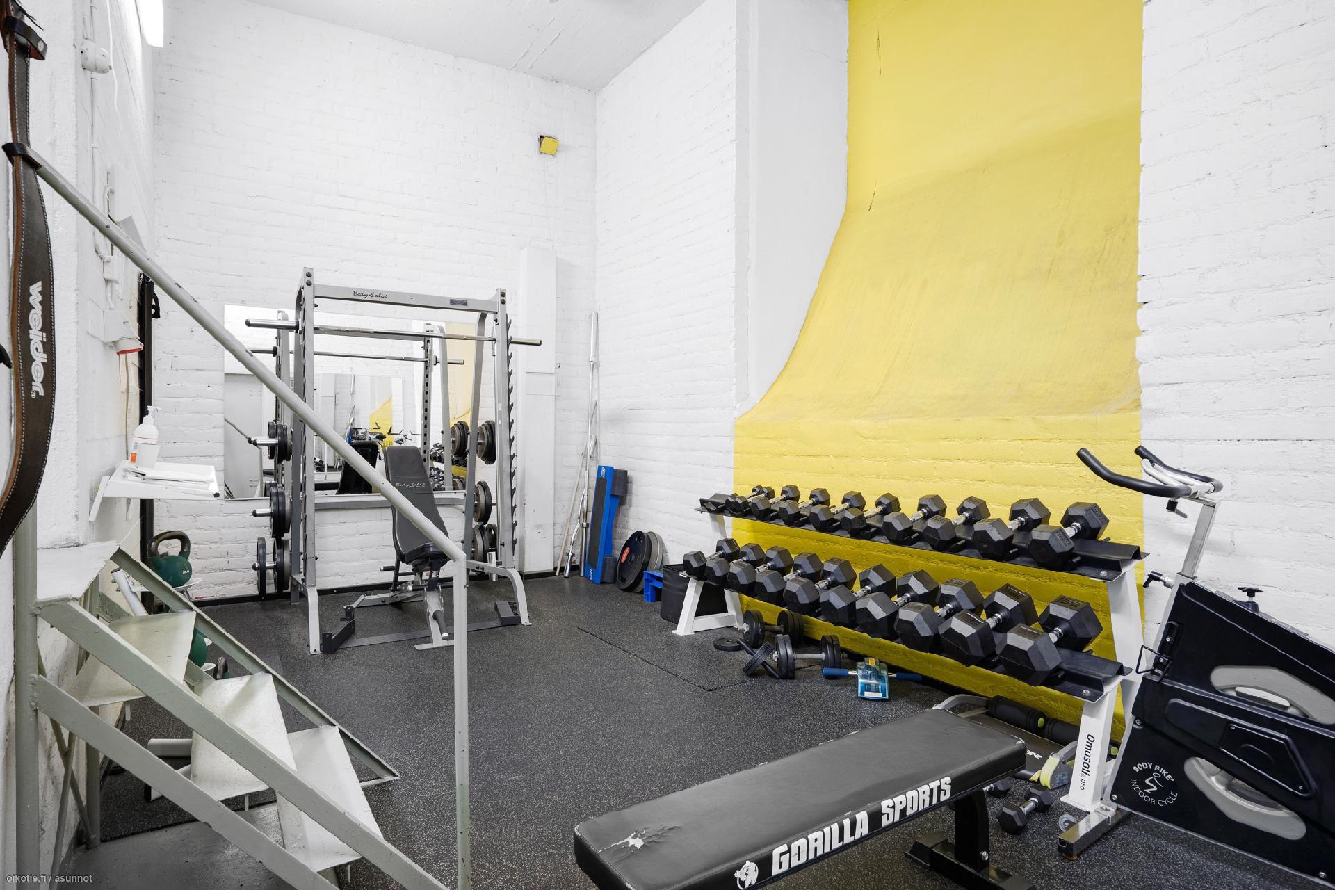 Taloyhtiön kuntosali 