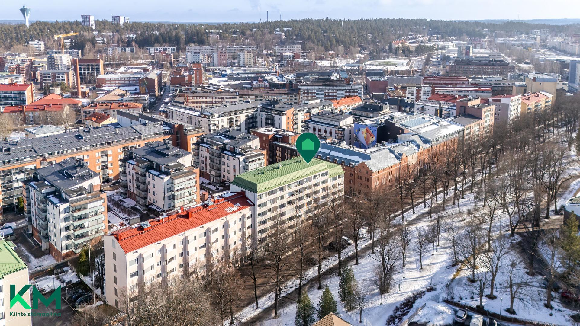 Päijänteenkatu 13, Keski-Lahti, Lahti