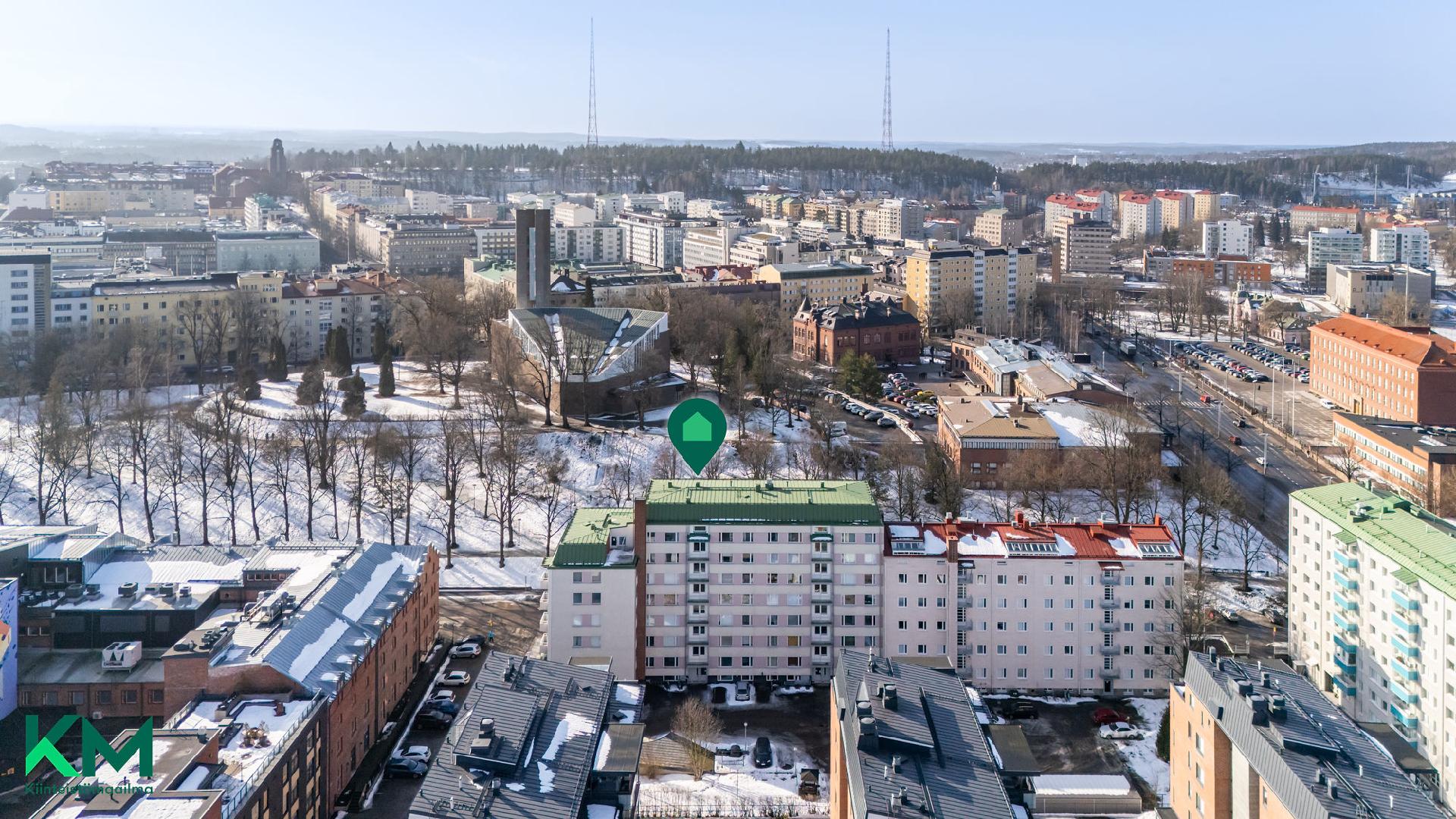 Päijänteenkatu 13, Keski-Lahti, Lahti