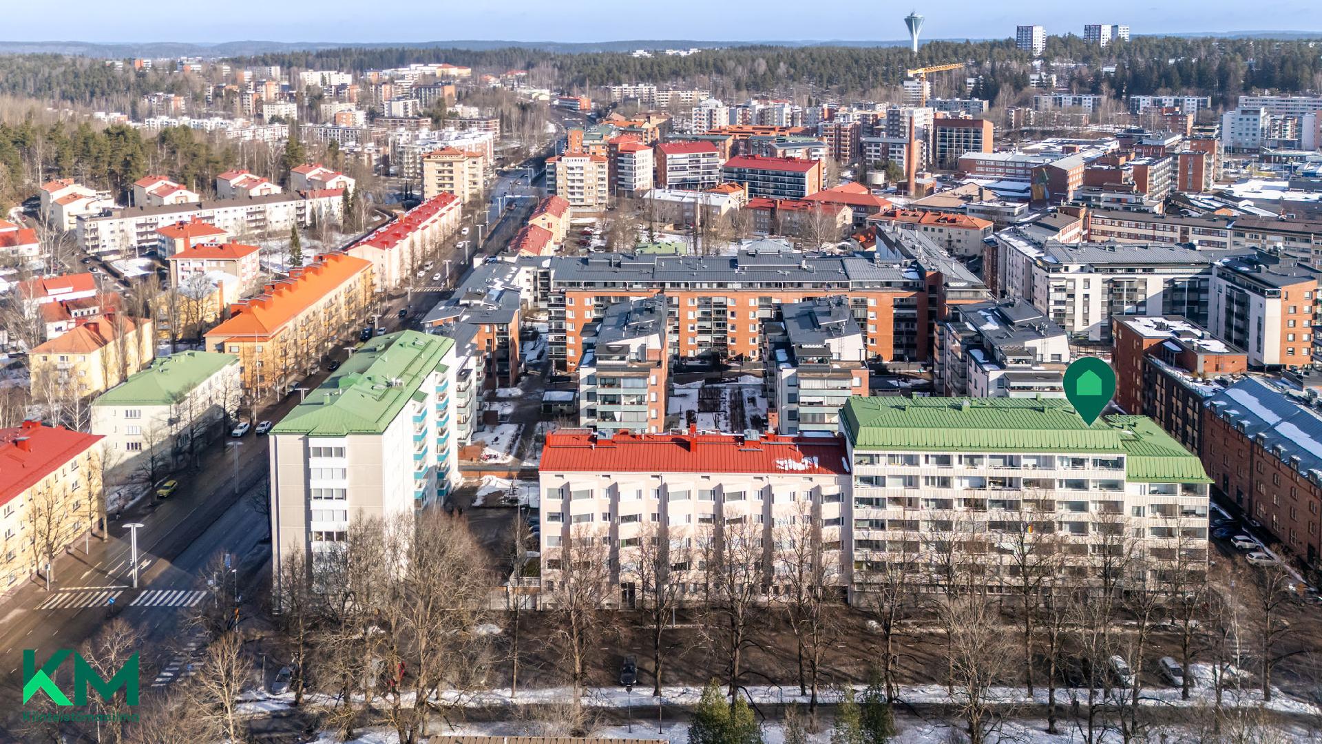 Päijänteenkatu 13, Keski-Lahti, Lahti