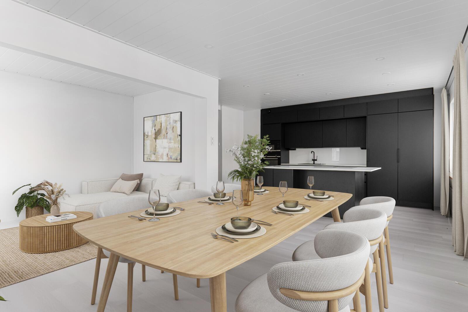 Tilaa isommallekin ryhmälle (digistailattu)