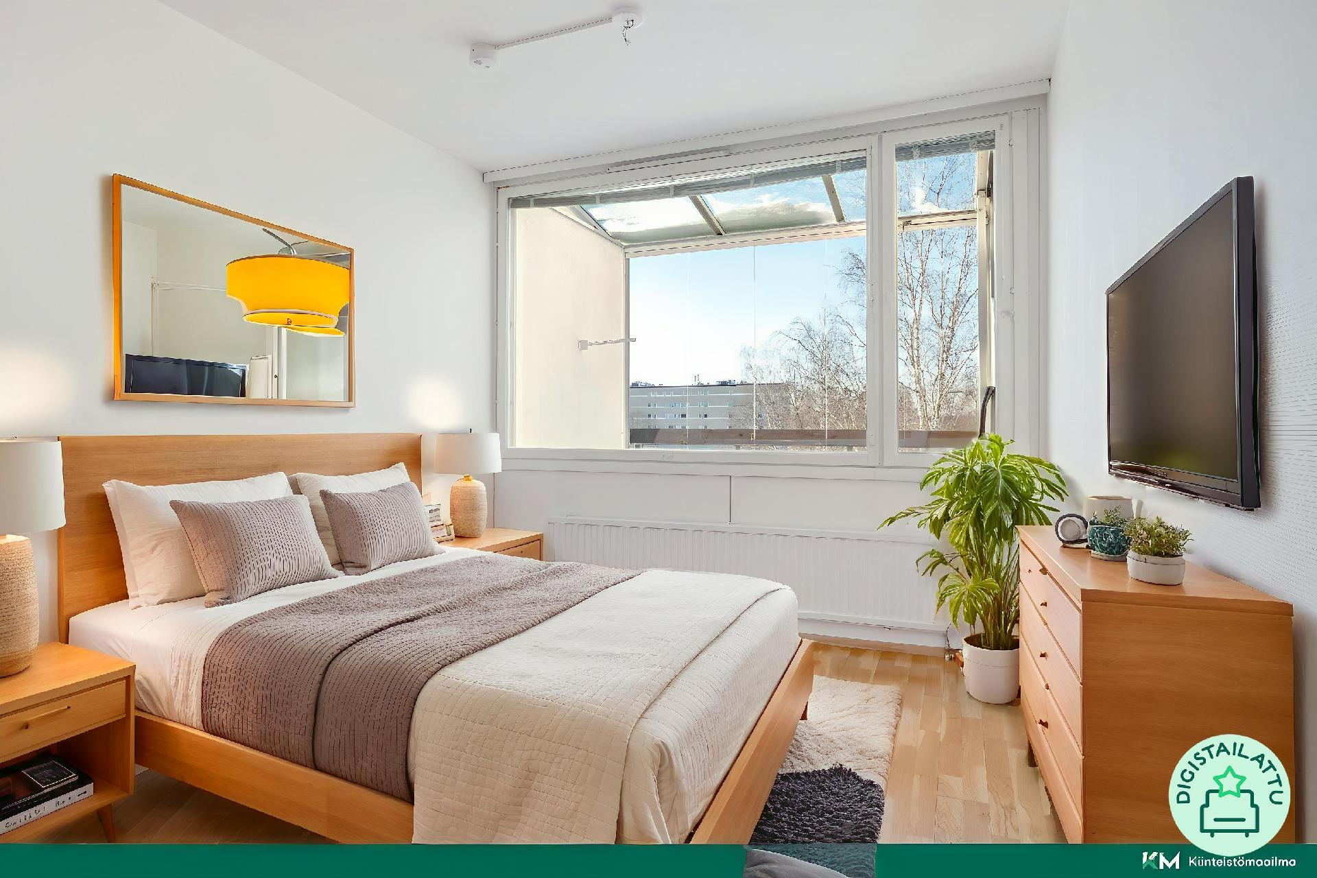 Digistailattu makuuhuone