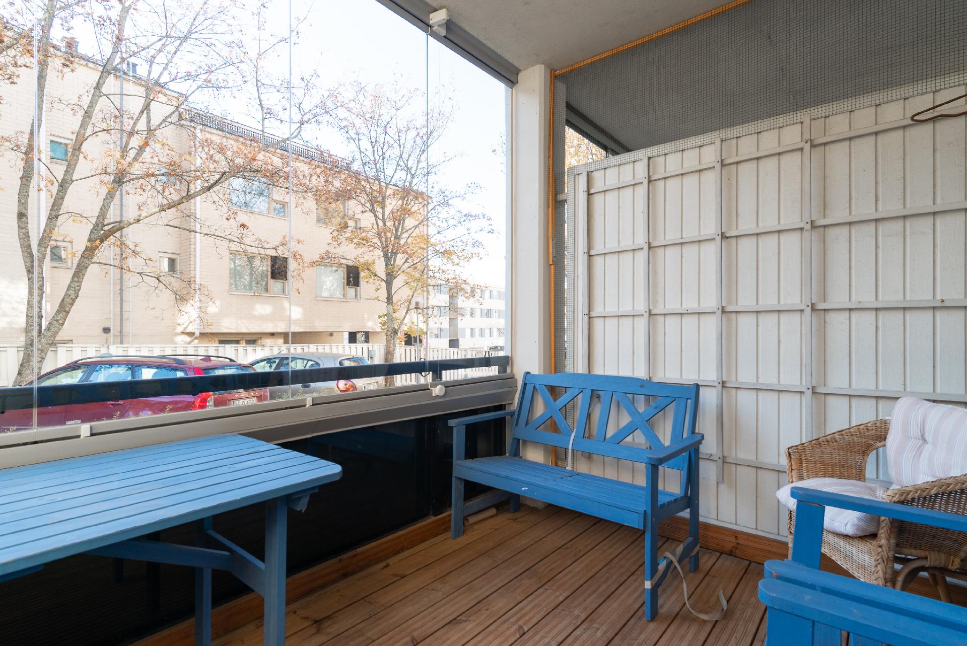 Lasitettu terassi / parveke