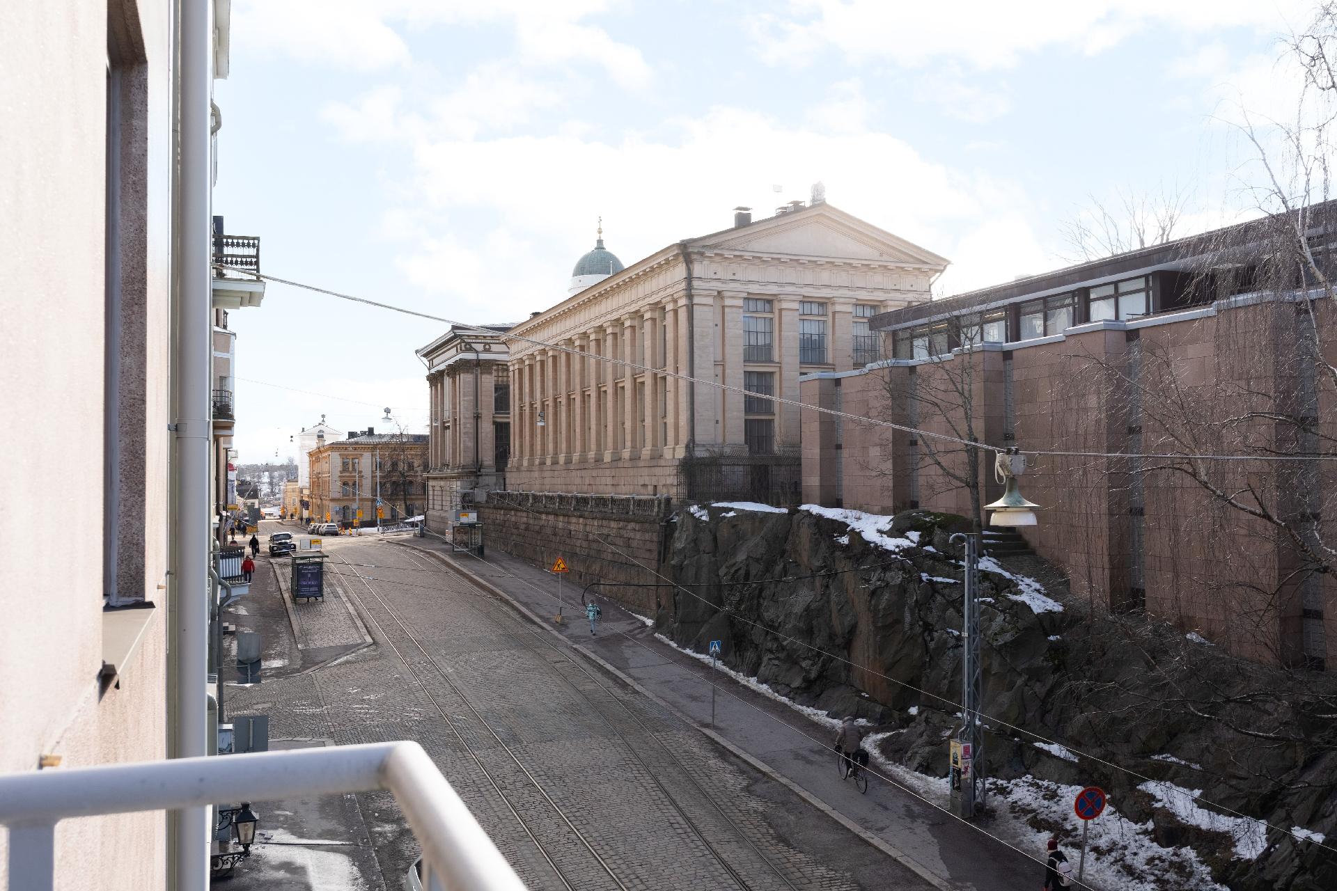 Näkymä parvekkeelta.