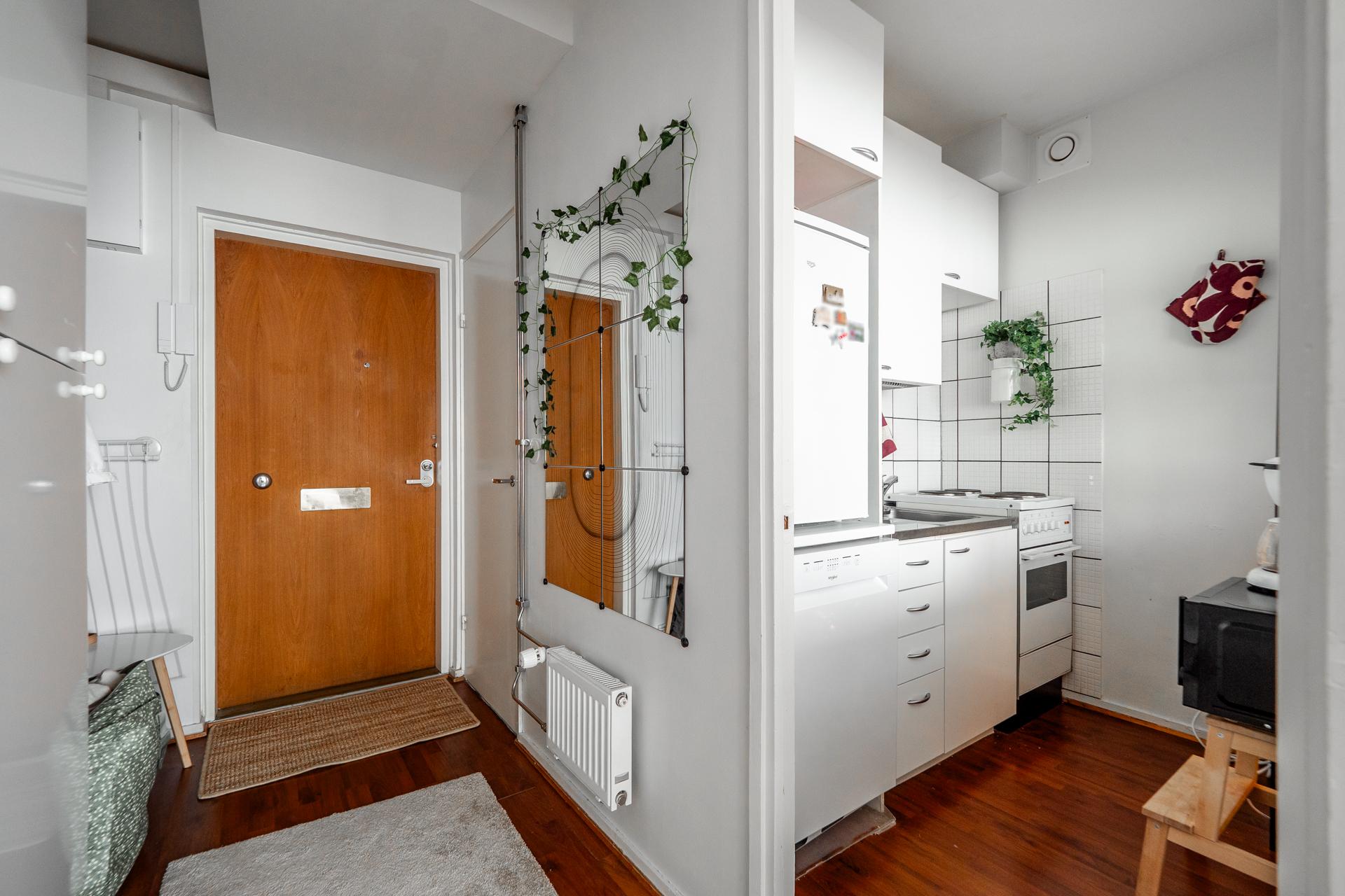 Keittiötilassa kaikki tarpeellinen