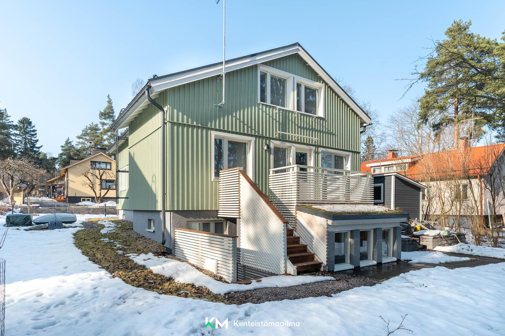 Harvinaista herkkua vanhassa Herttoniemessä.