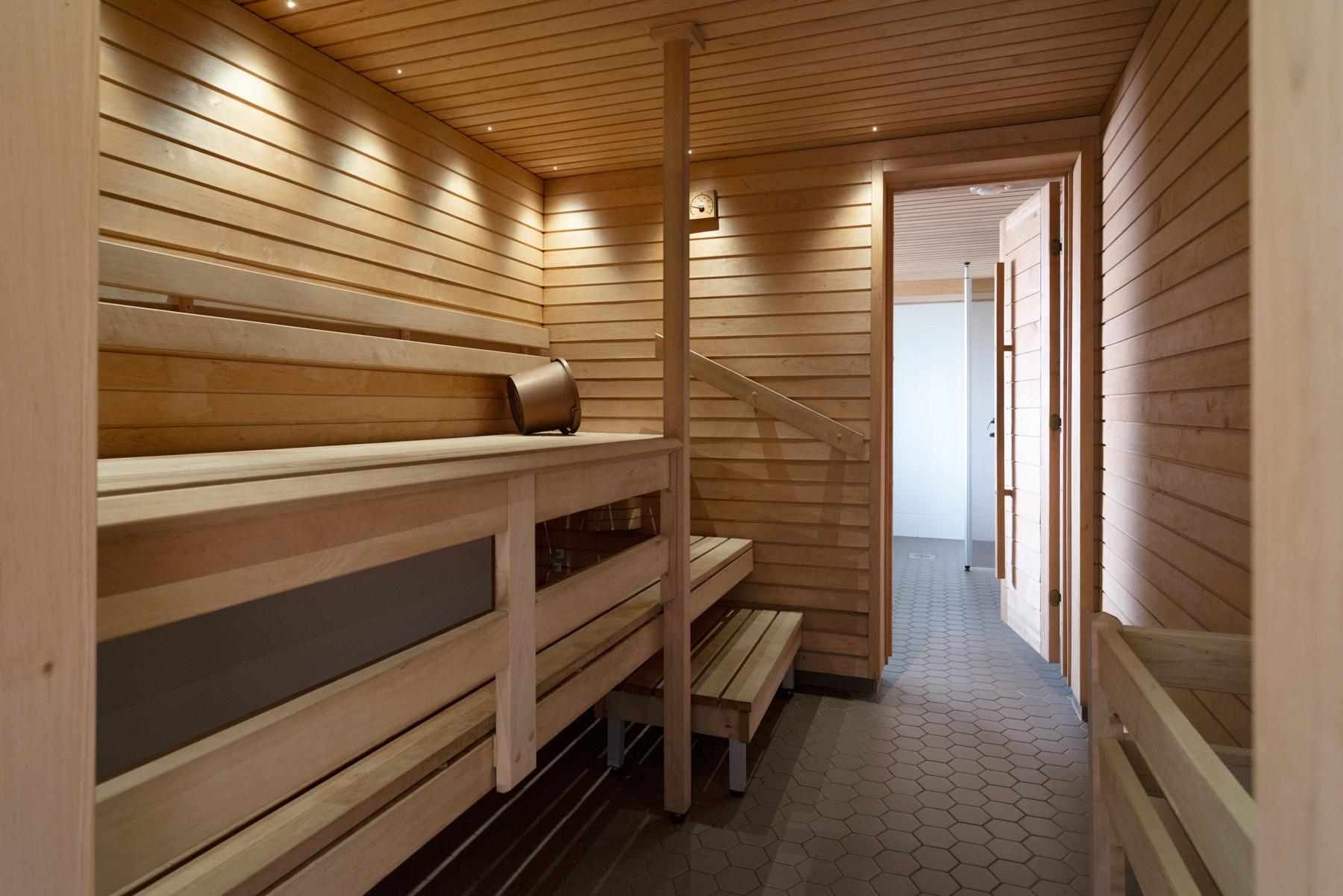 Taloyhtiön saunaosasto!