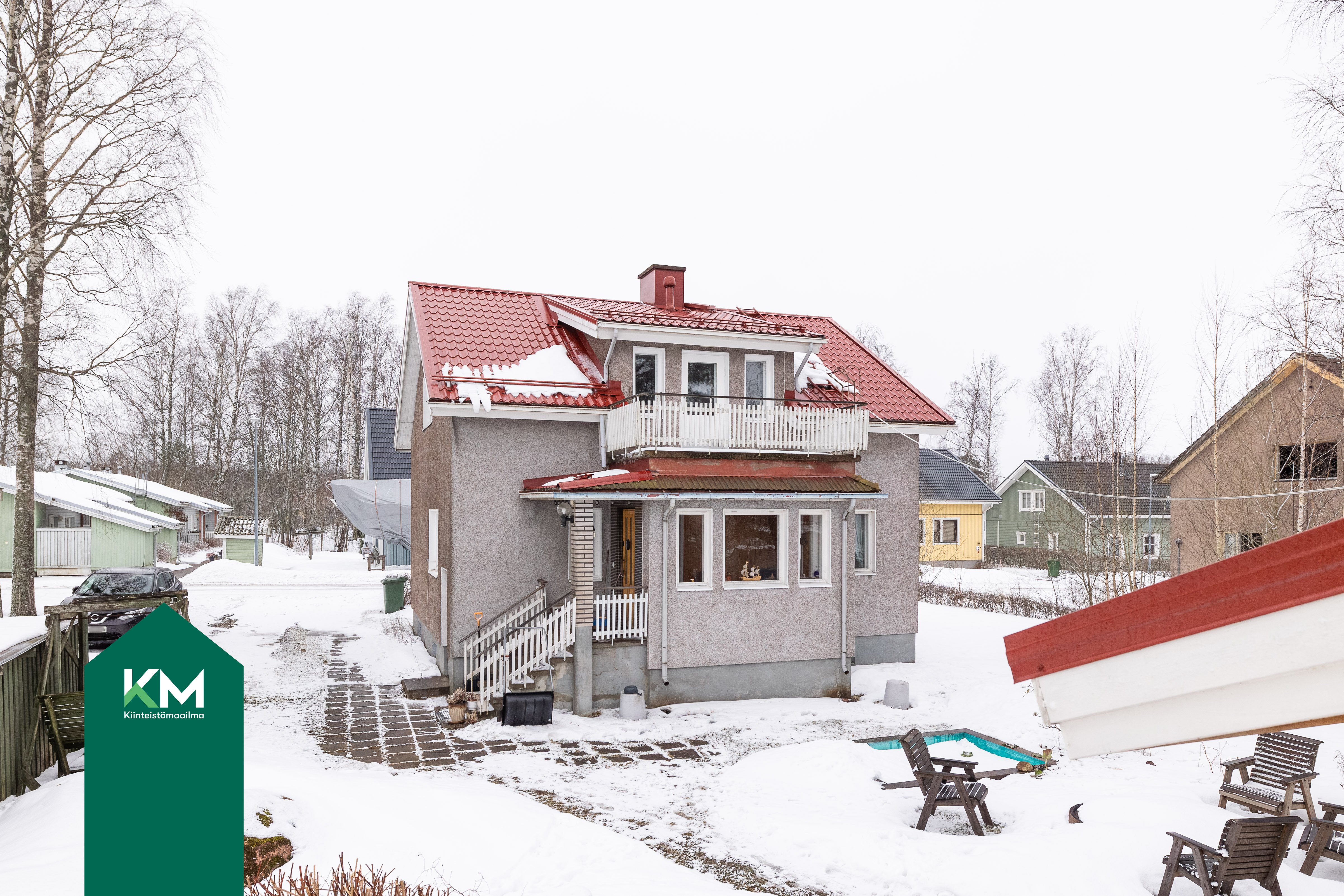 Vallikarintie 14, Tiutinen, Kotka