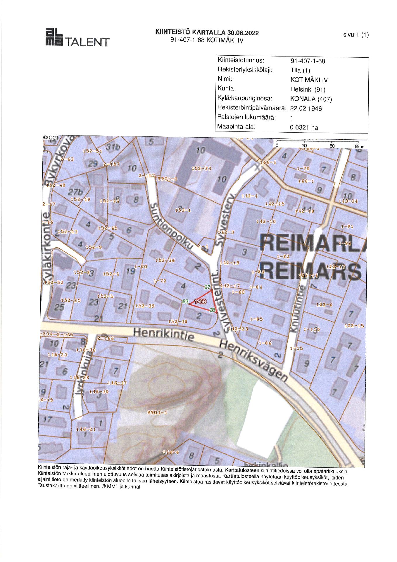 Sylvesterintie 4, Pitäjänmäki, Helsinki