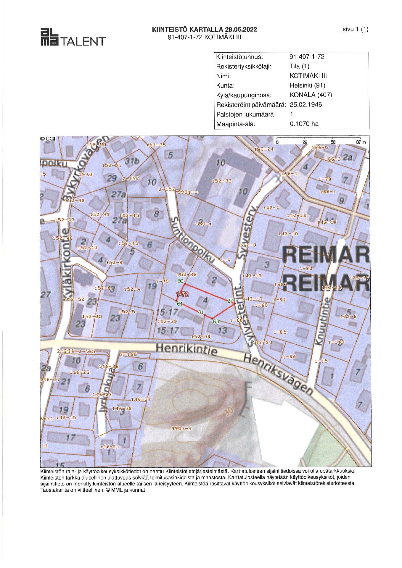 Sylvesterintie 4, Pitäjänmäki, Helsinki