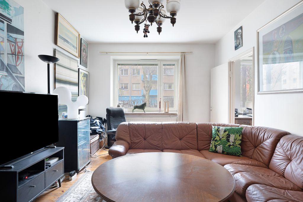 Olohuone todellinen kuva