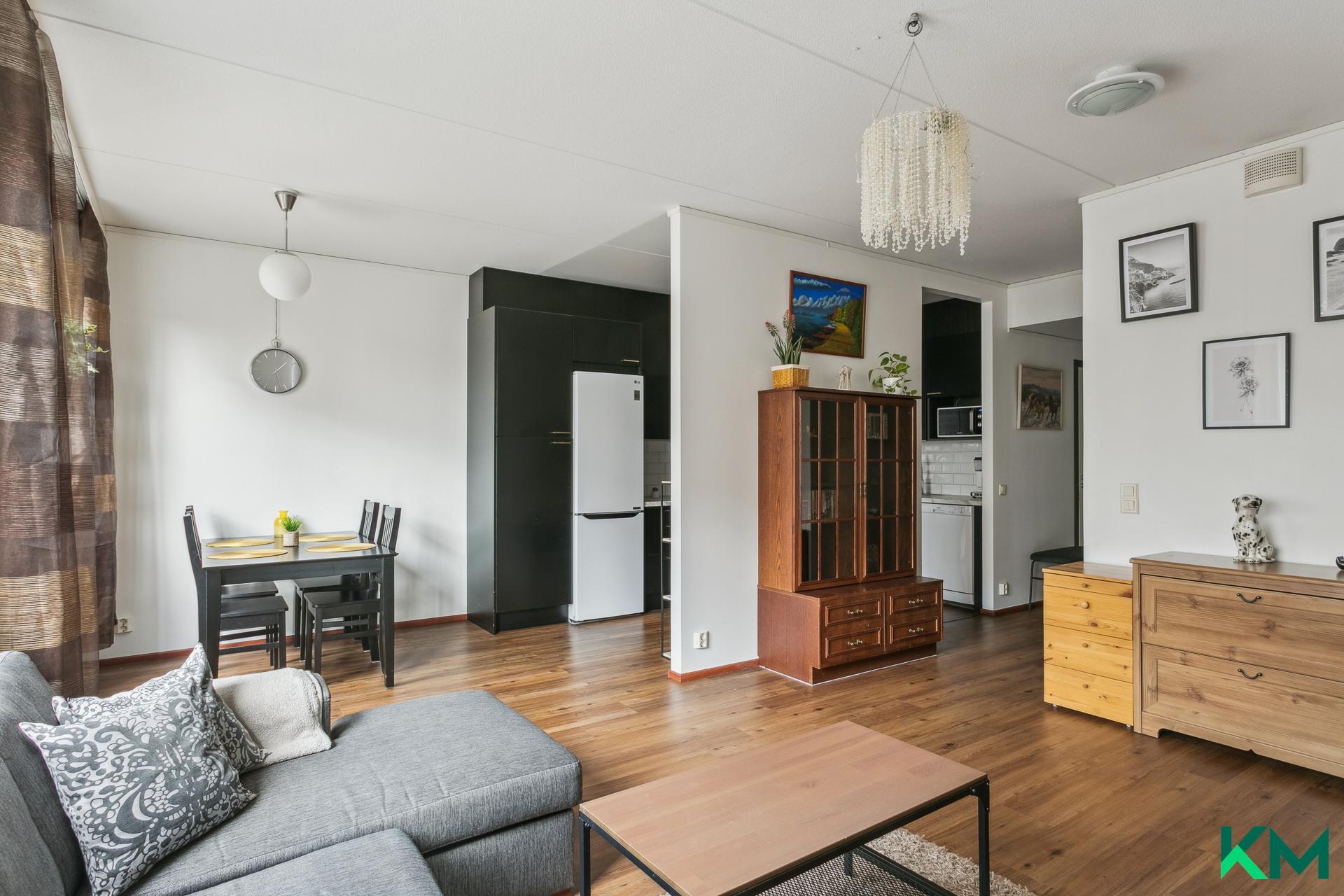 Yleisnäkymää asunnosta