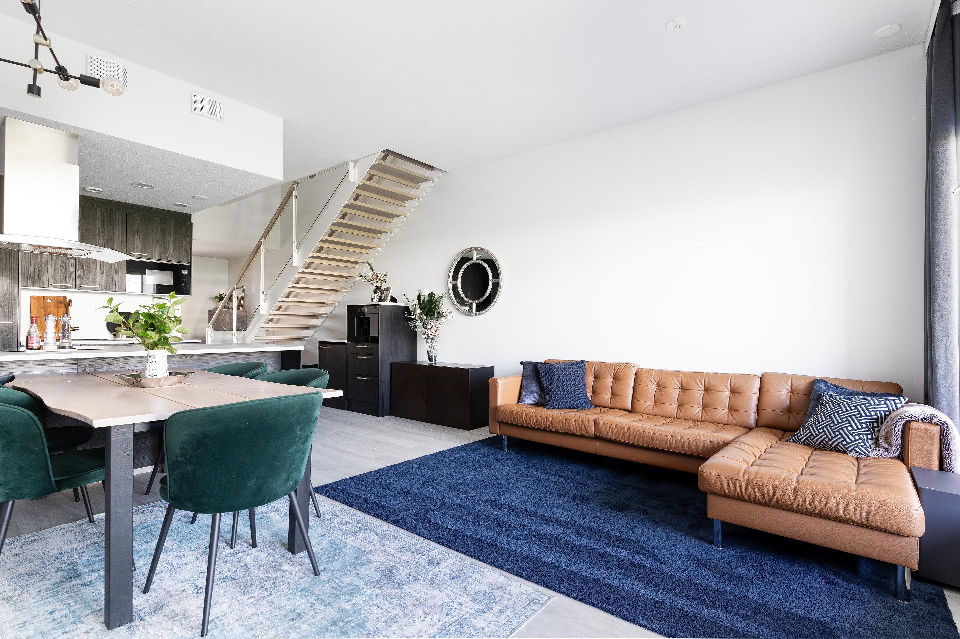 Normaalia korkeampi huonekorkeus lisää tilan tuntua