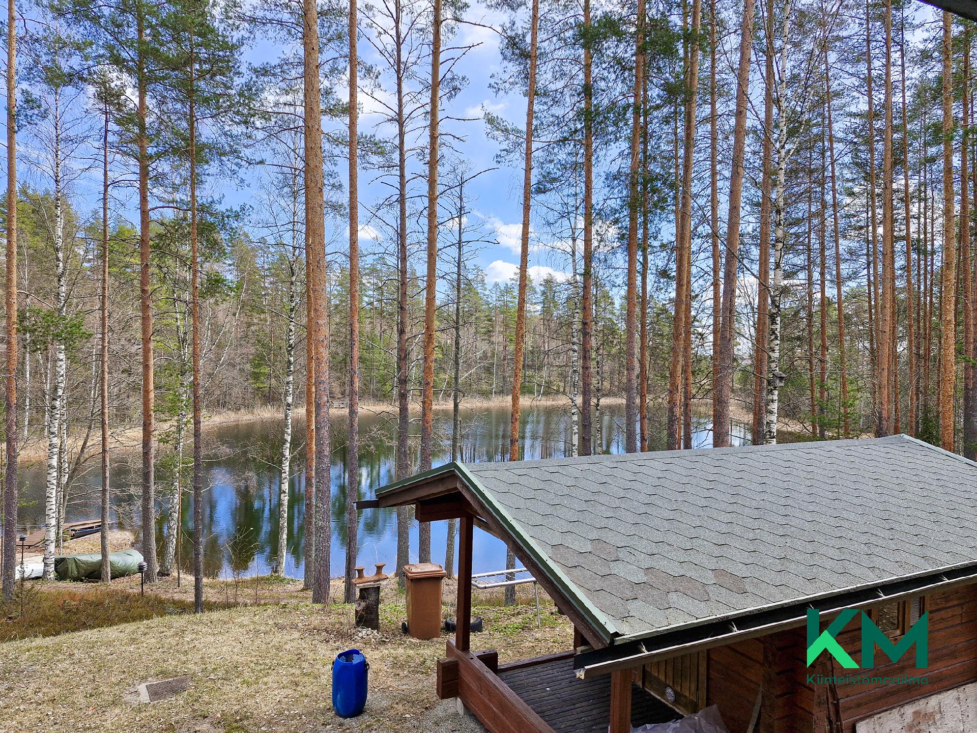 näkymä Pöllälammelle