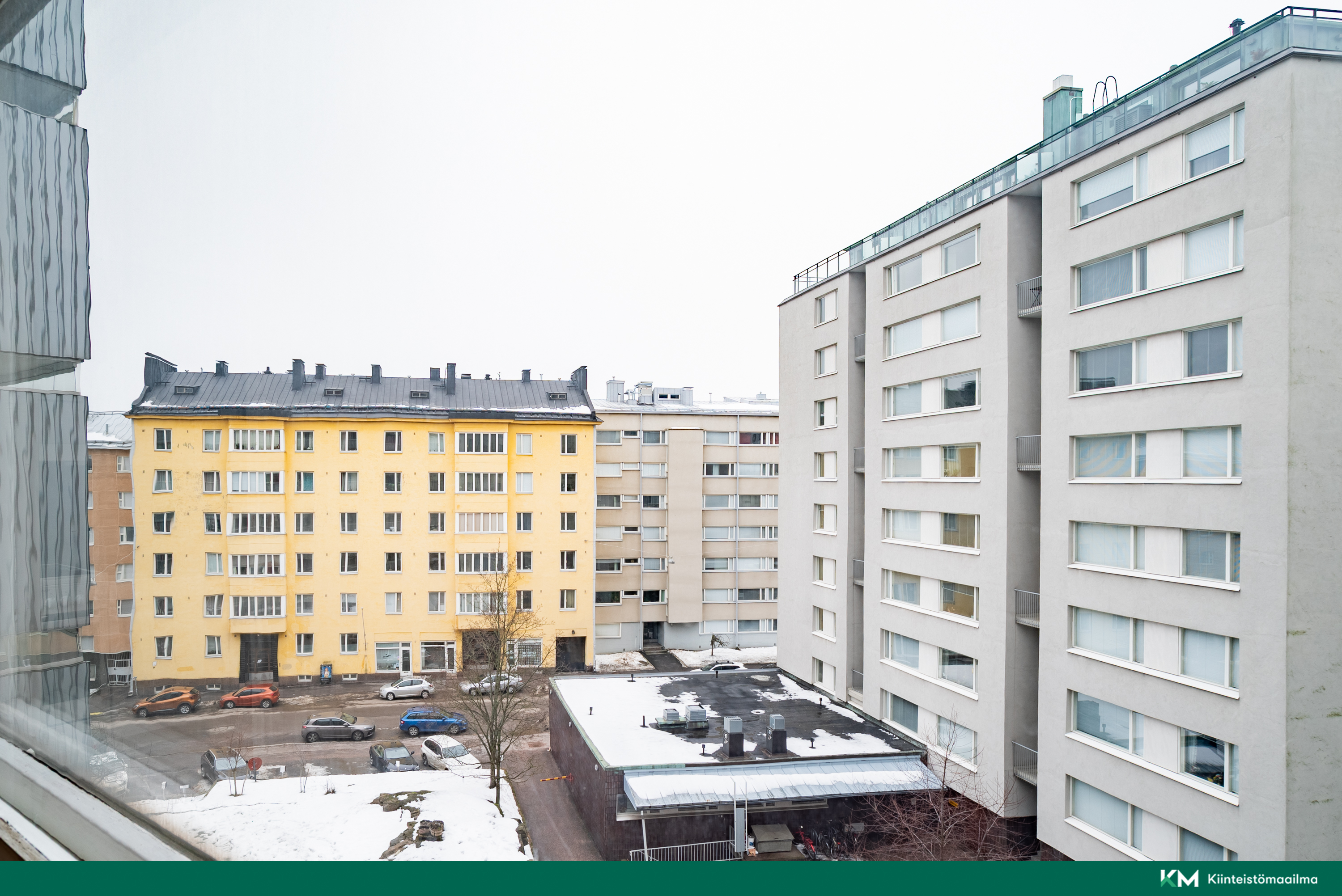 Näkymä sisäpihalle