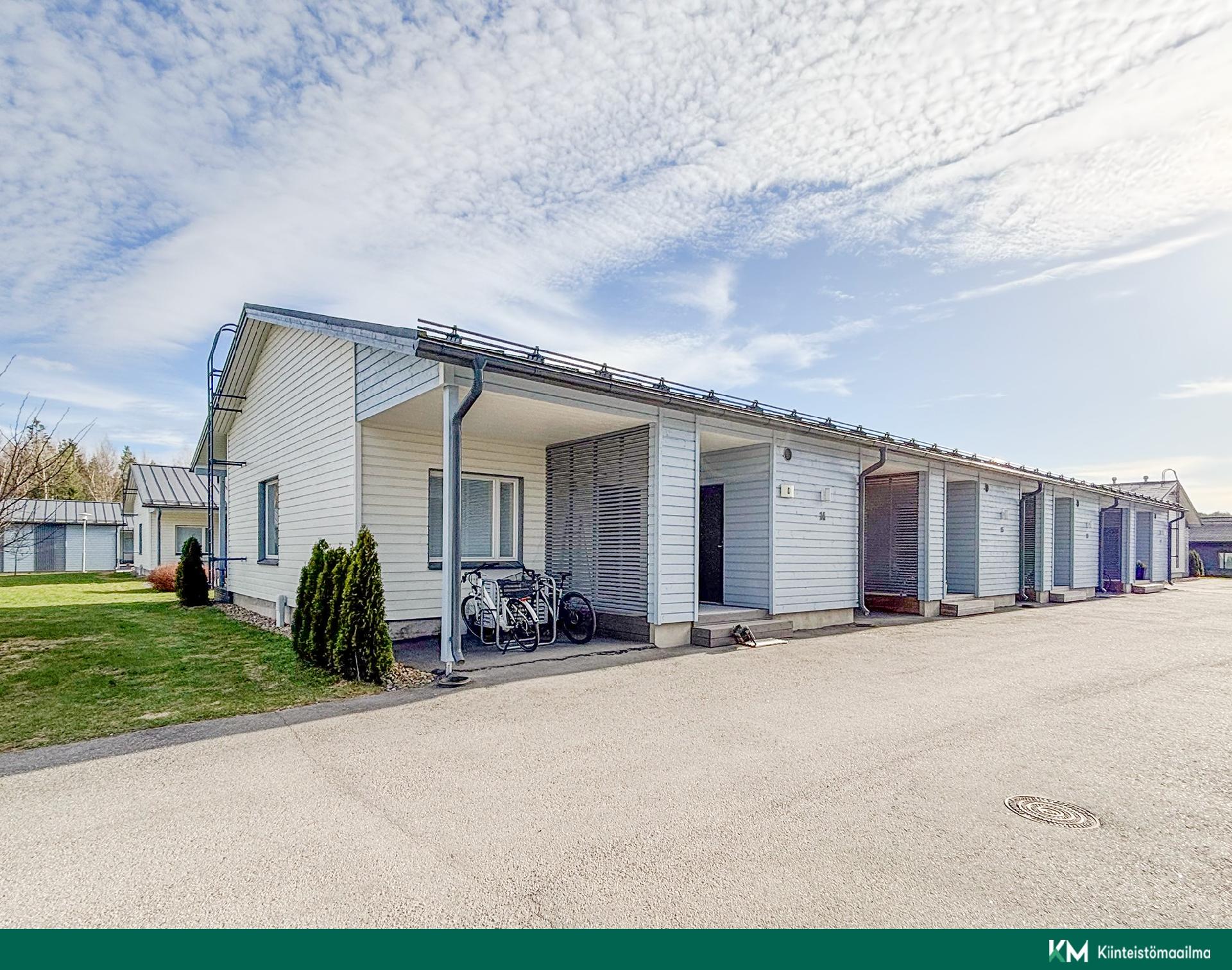 Huoneisto on päätyasunto