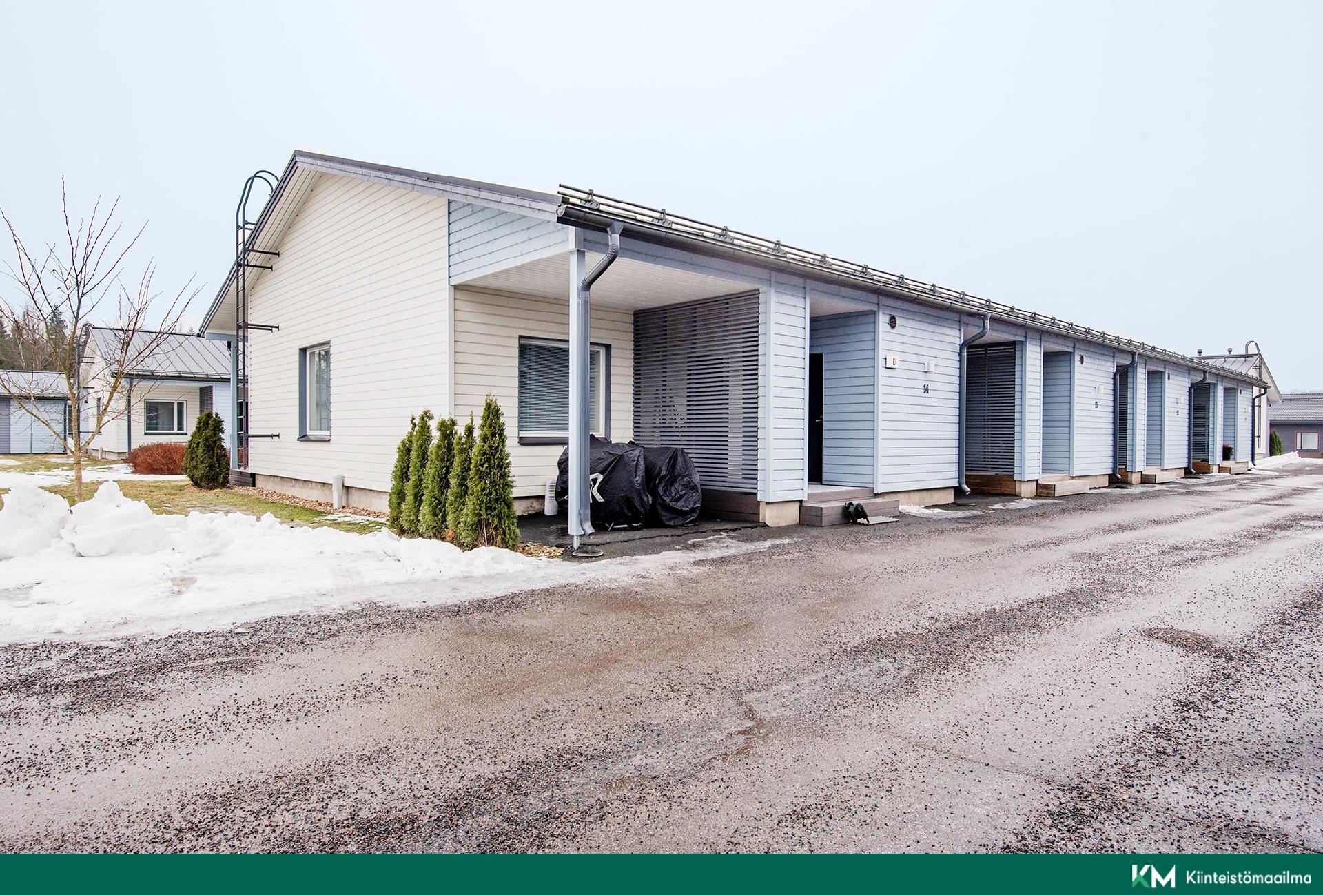 Huoneisto on päätyasunto