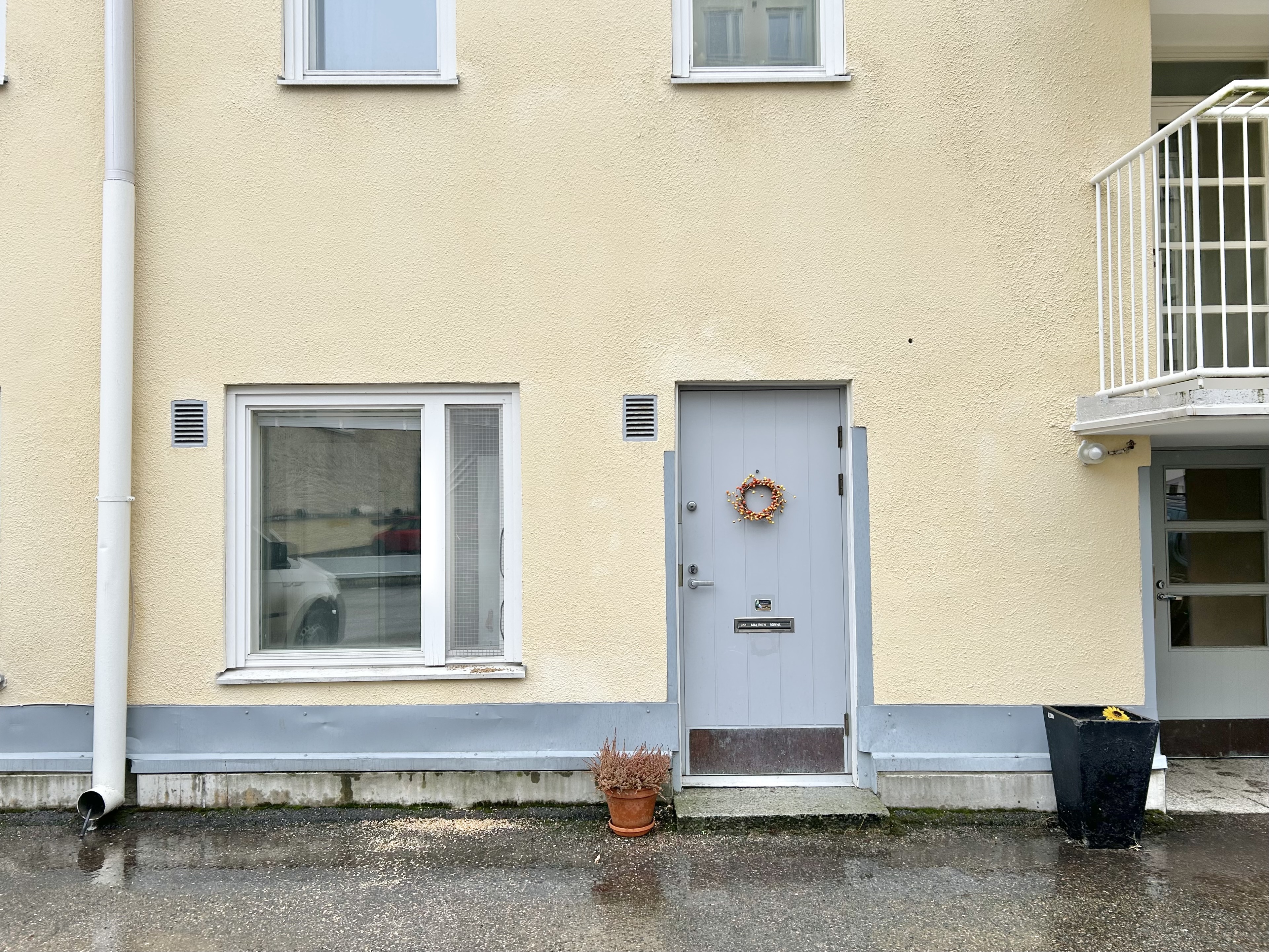 Sisäänkäynti asuntoon