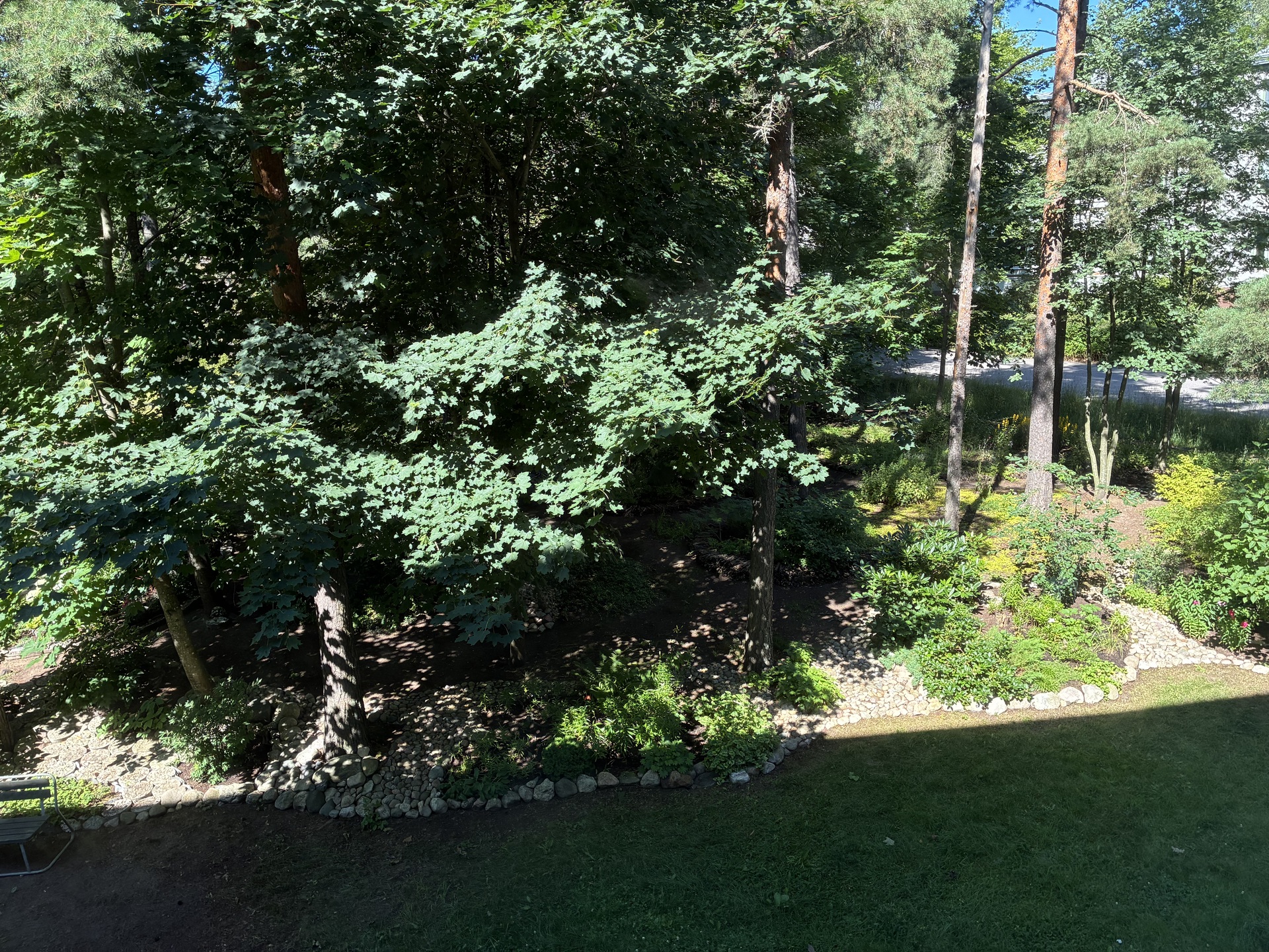 Näkymä keittiön ikkunasta