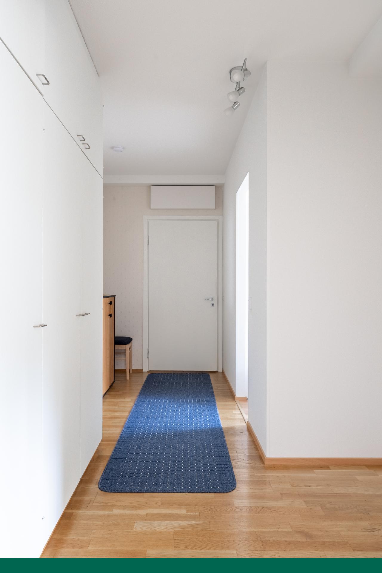 Kaappitilaa on runsaasti