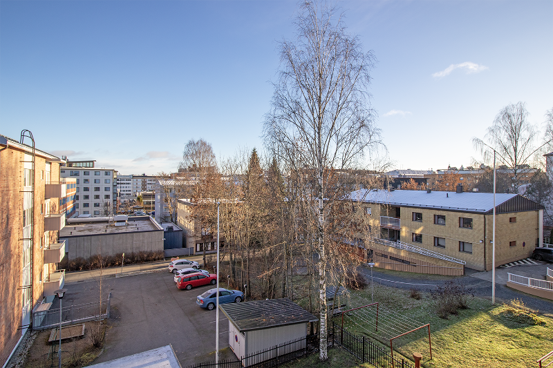 Näkymä ranskaiselta parvekkeelta