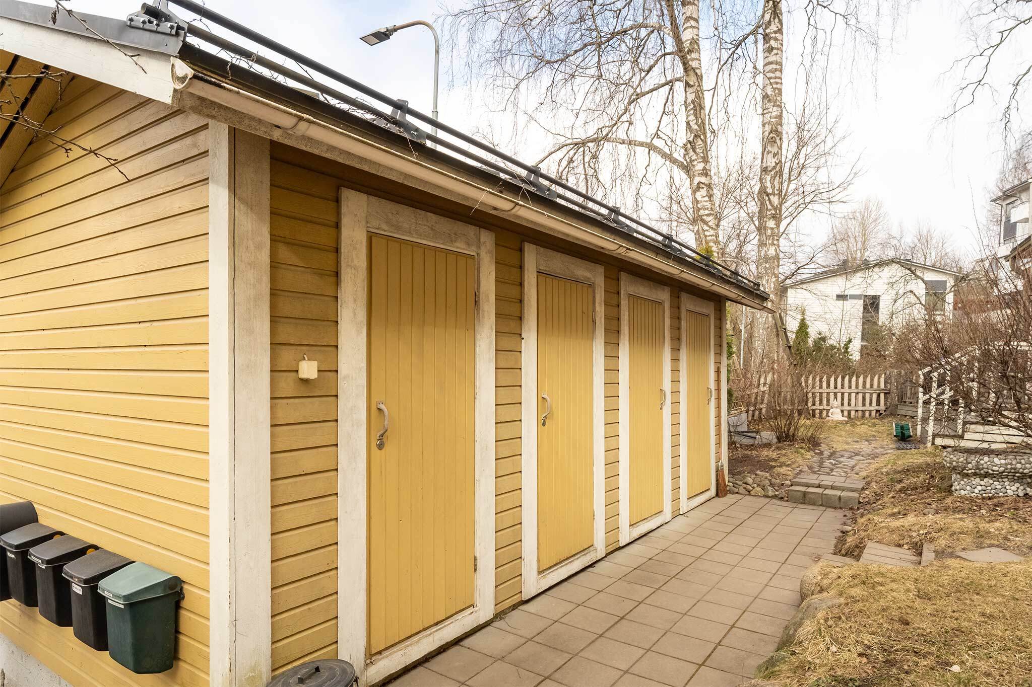 Asunolle kuuluu oma ulkovarasto