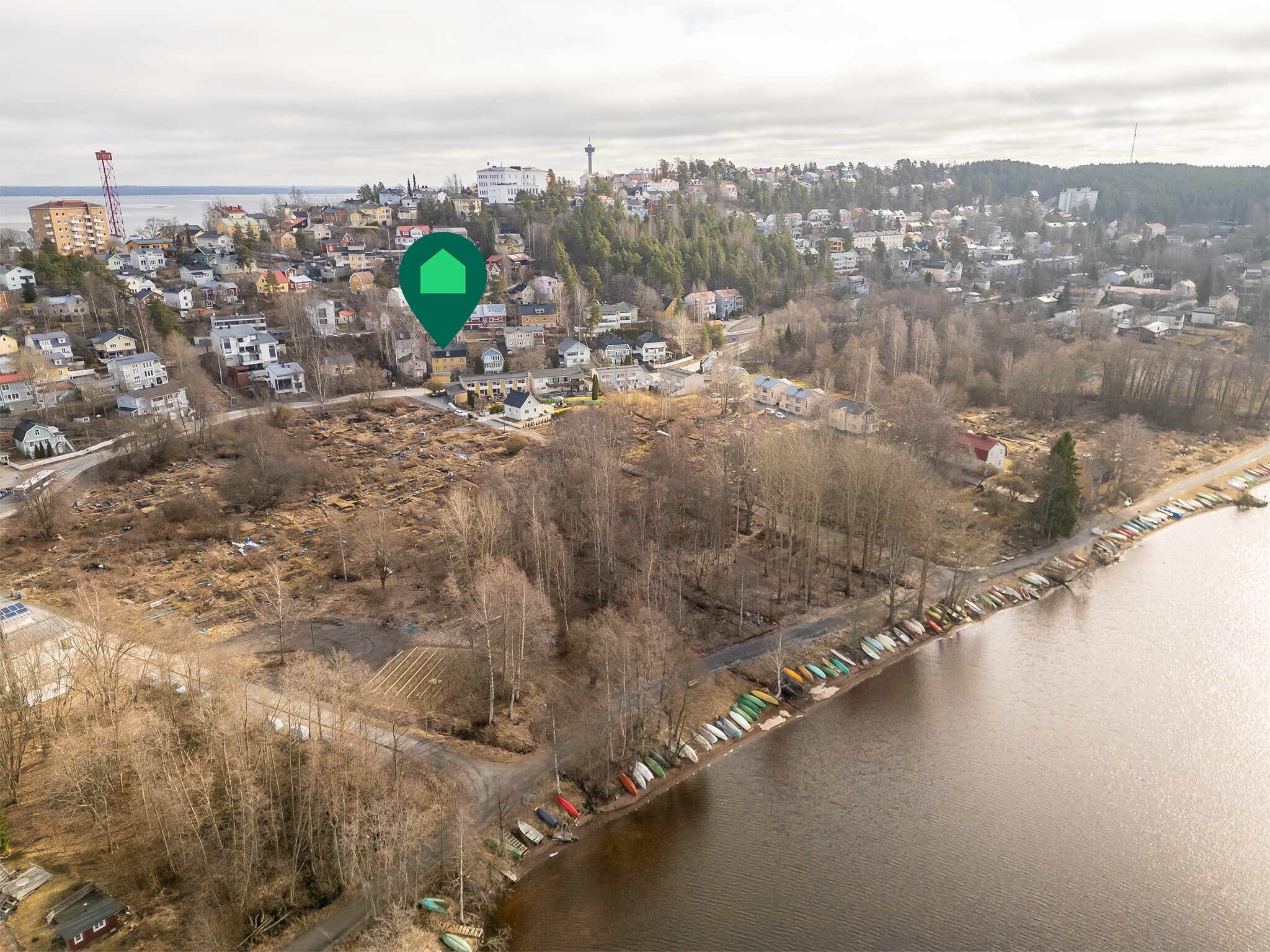 Tahmelan viertotie 36, Pispala, Tampere