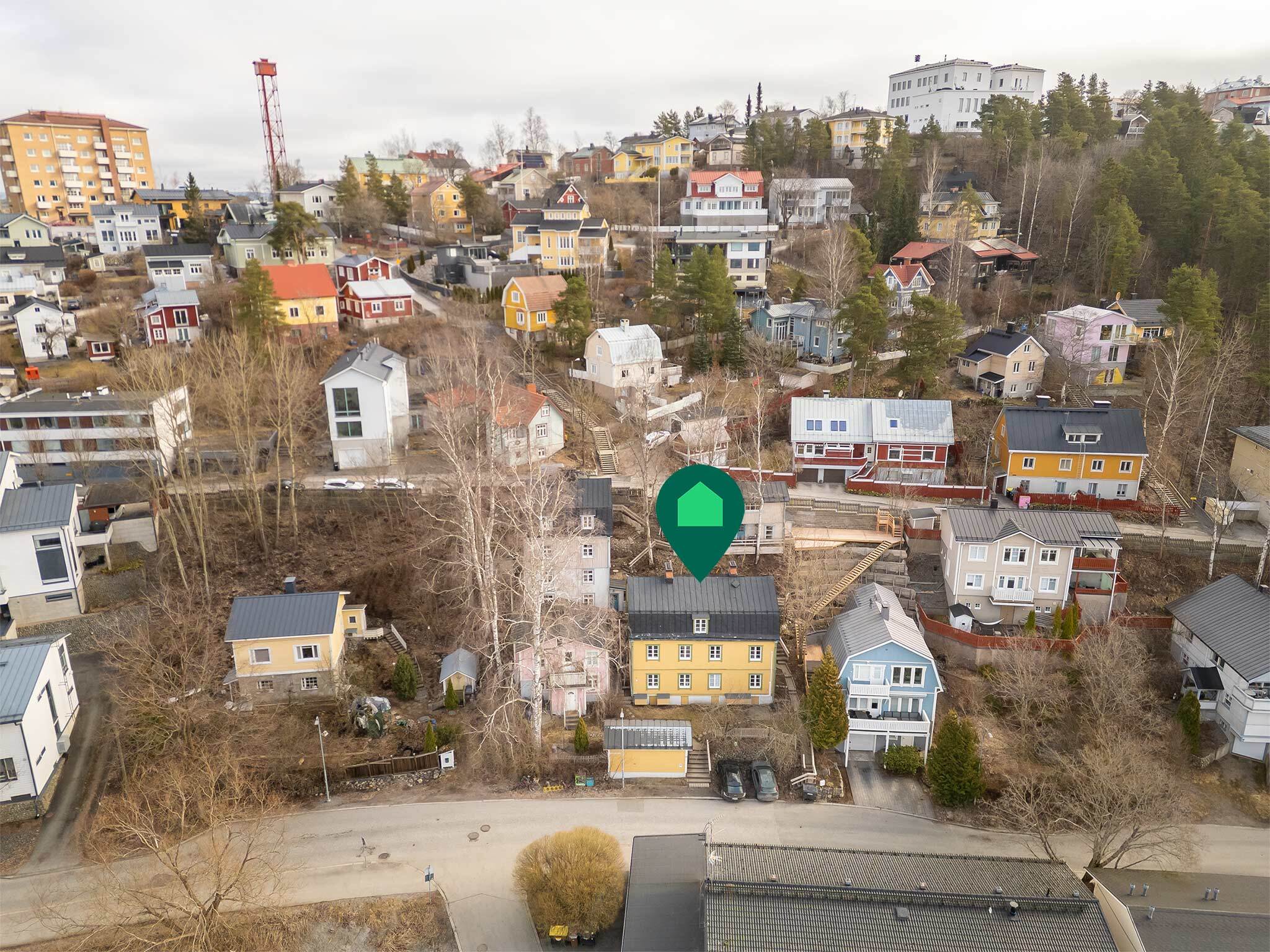 Tahmelan viertotie 36, Pispala, Tampere