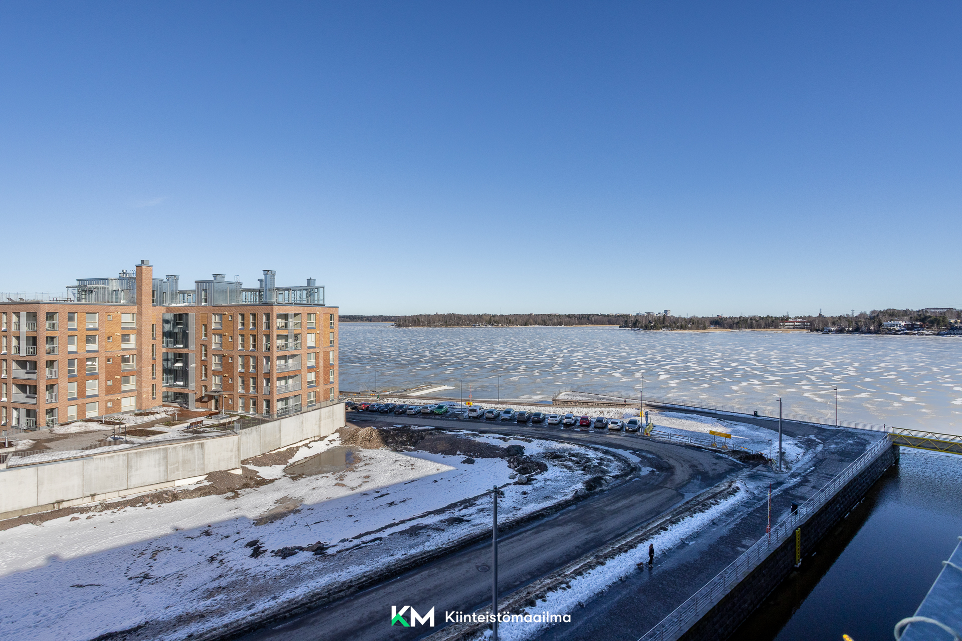 Näkymää kattoterassilta