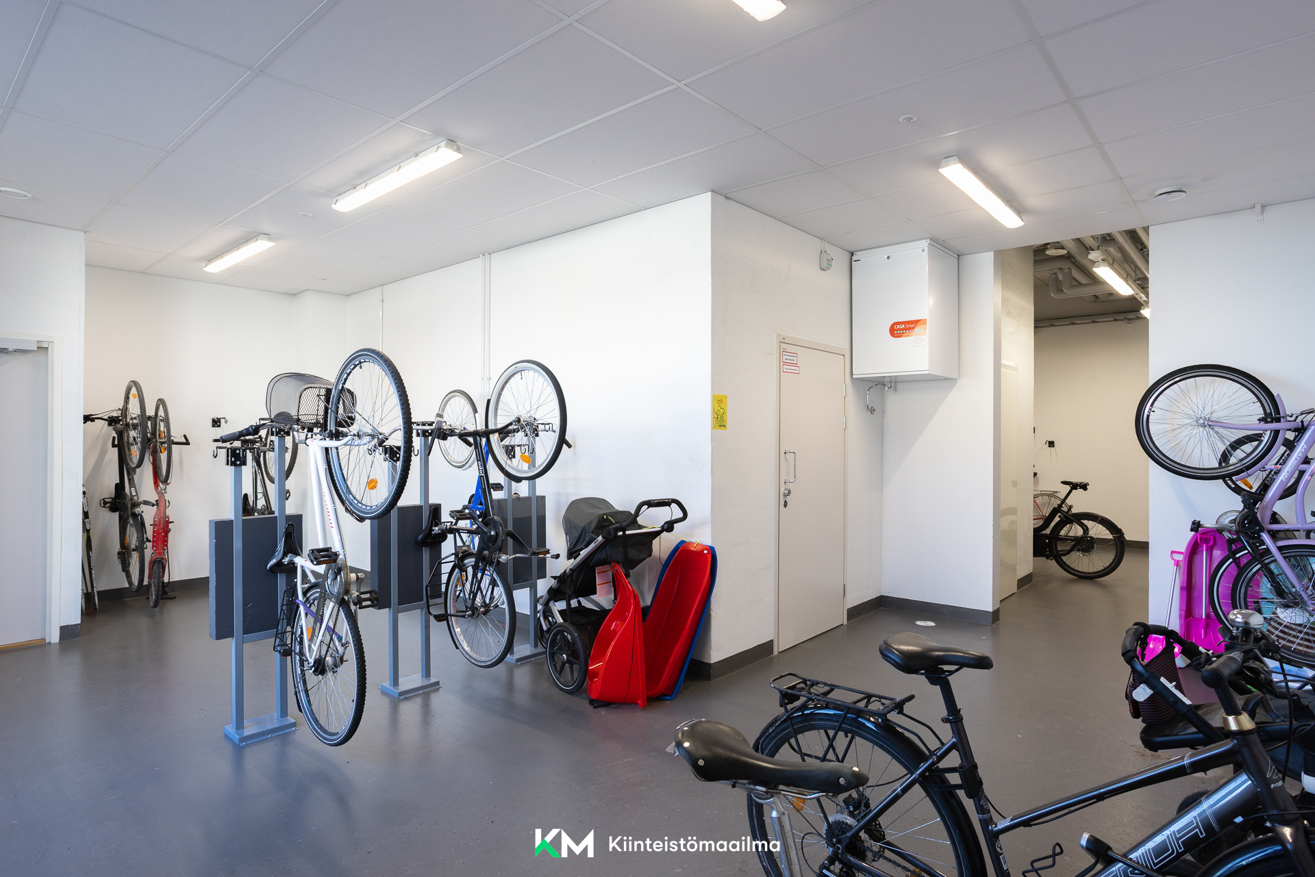 Taloyhtiön pyörävarasto