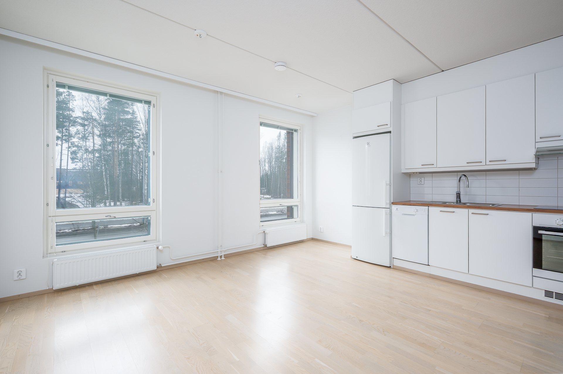 Ikkunanäkymät luontoon