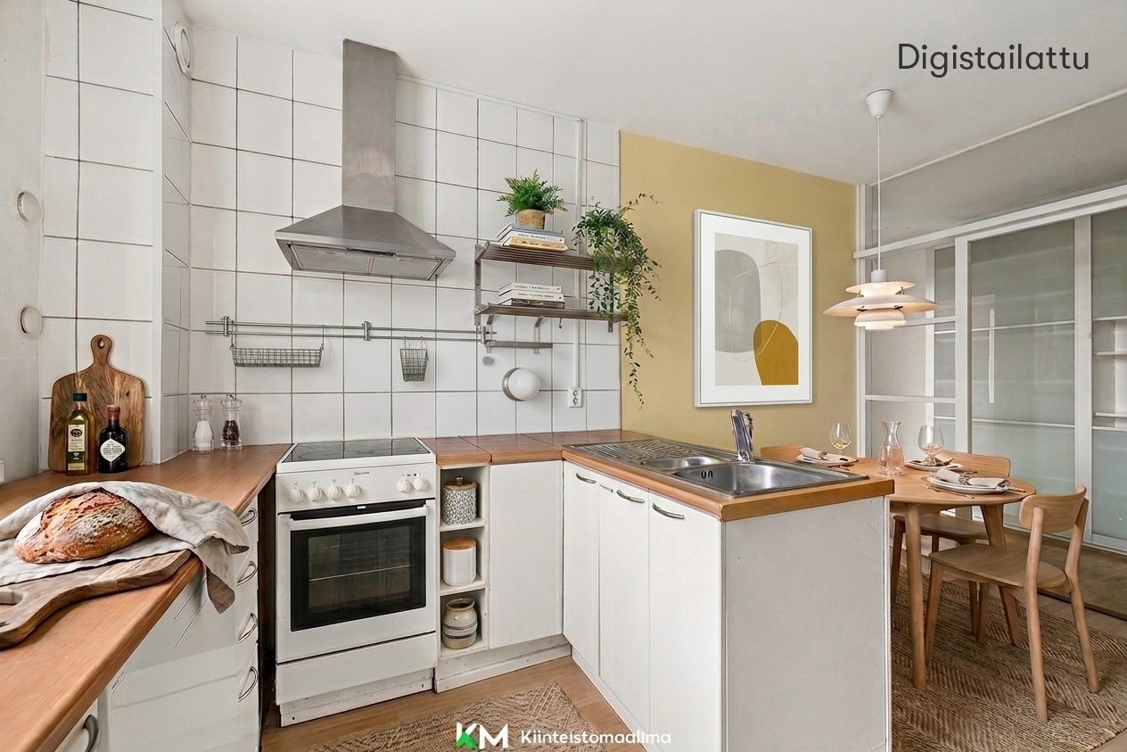 Keittiö - digistailattu