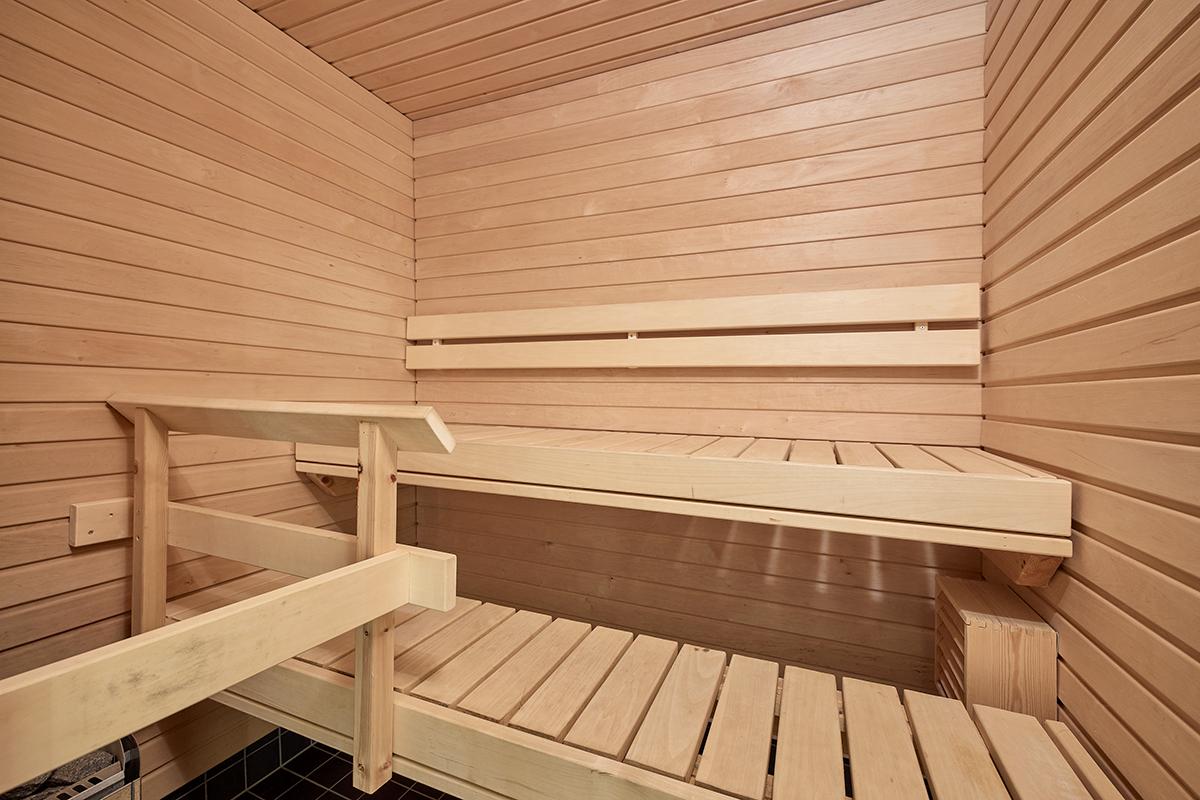 Hyväkuntoinen sauna