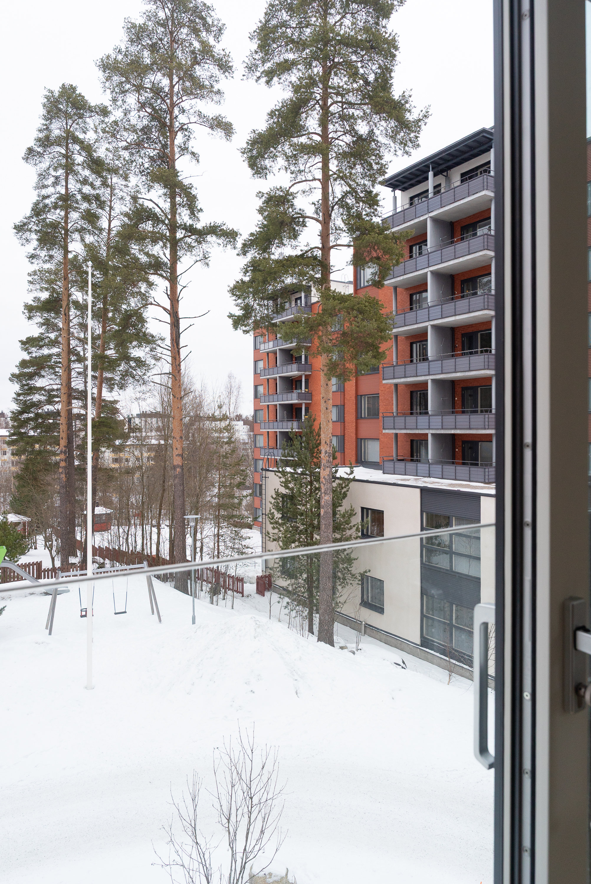 Maisemaa ranskalaiselta parvekkeelta