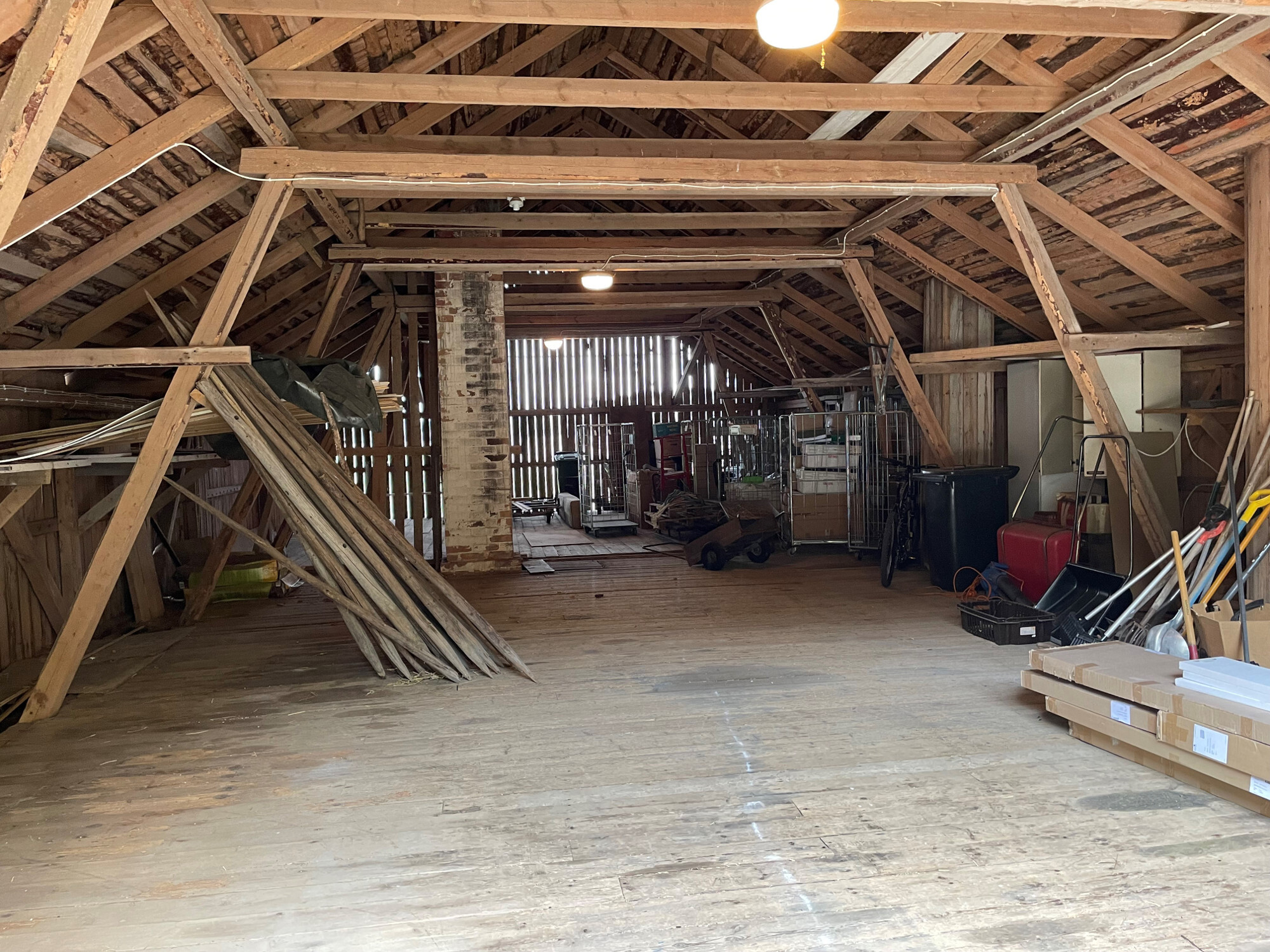 Navetan ylisillä on huikeasti tilaa